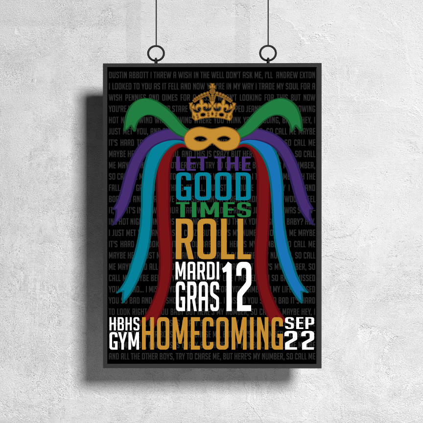 Homecoming Poster Design (2012)