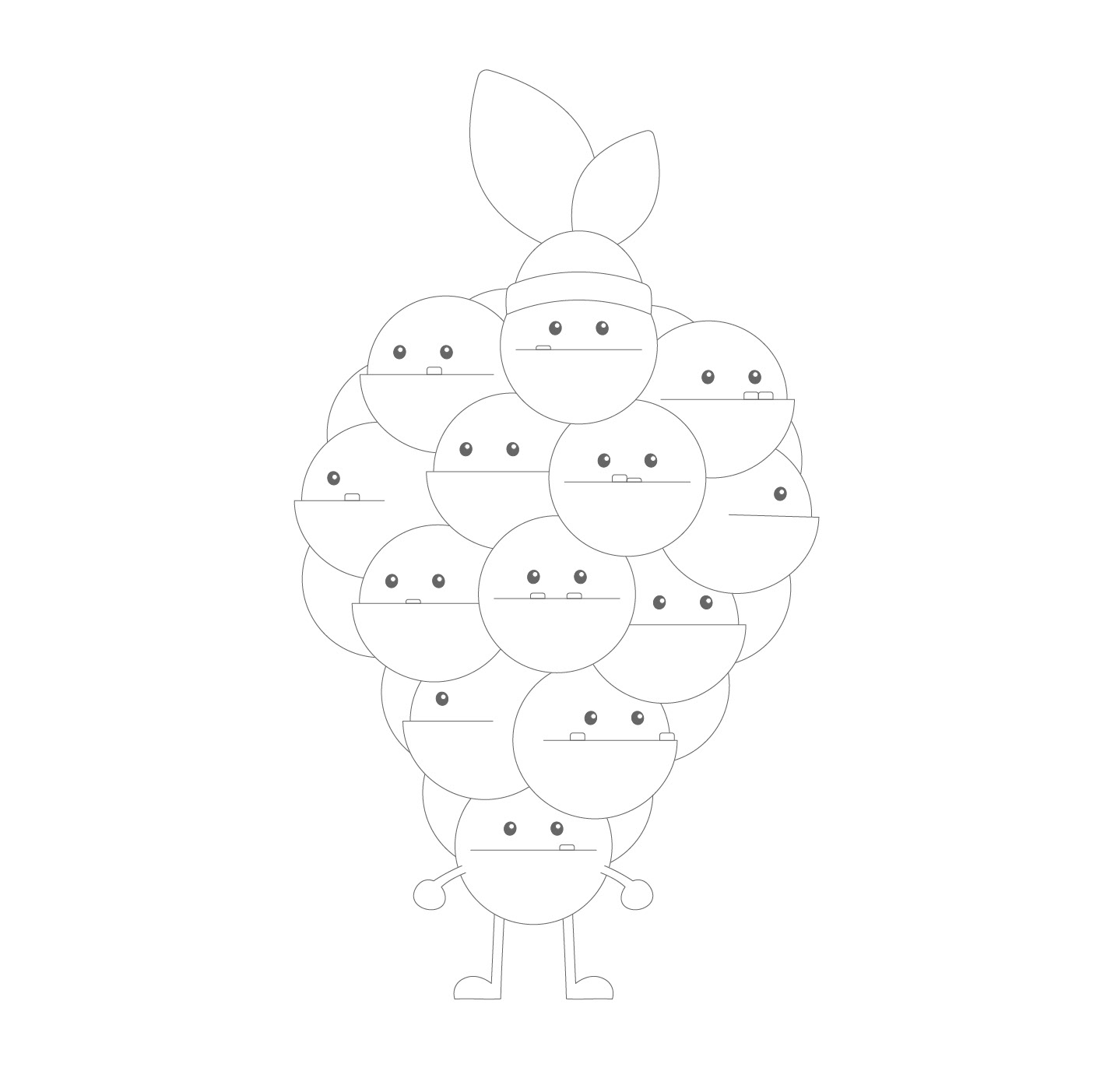 Gum-ball Grapes