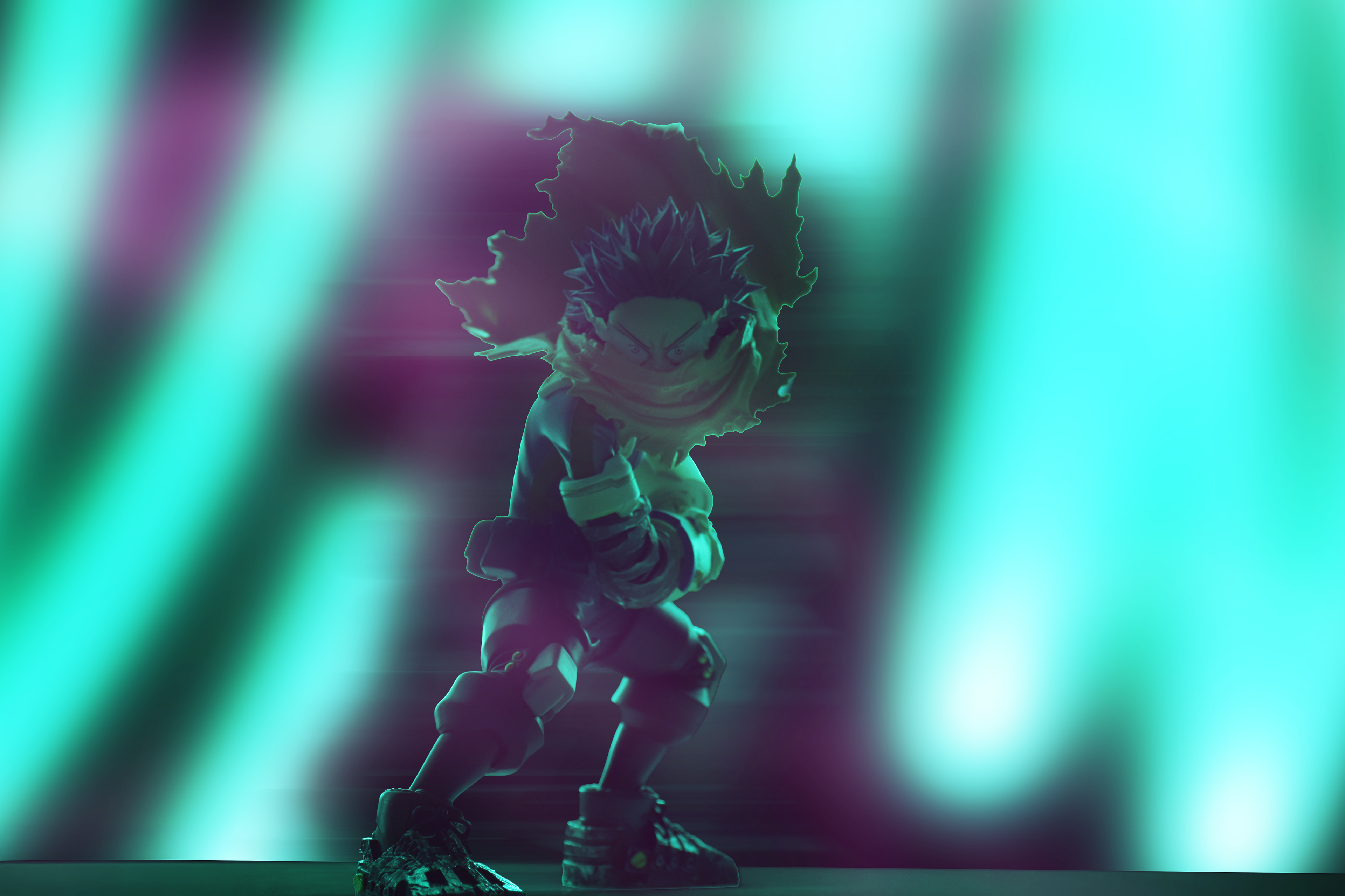 Izuku Midoriya (Deku) from "My Hero Academia"