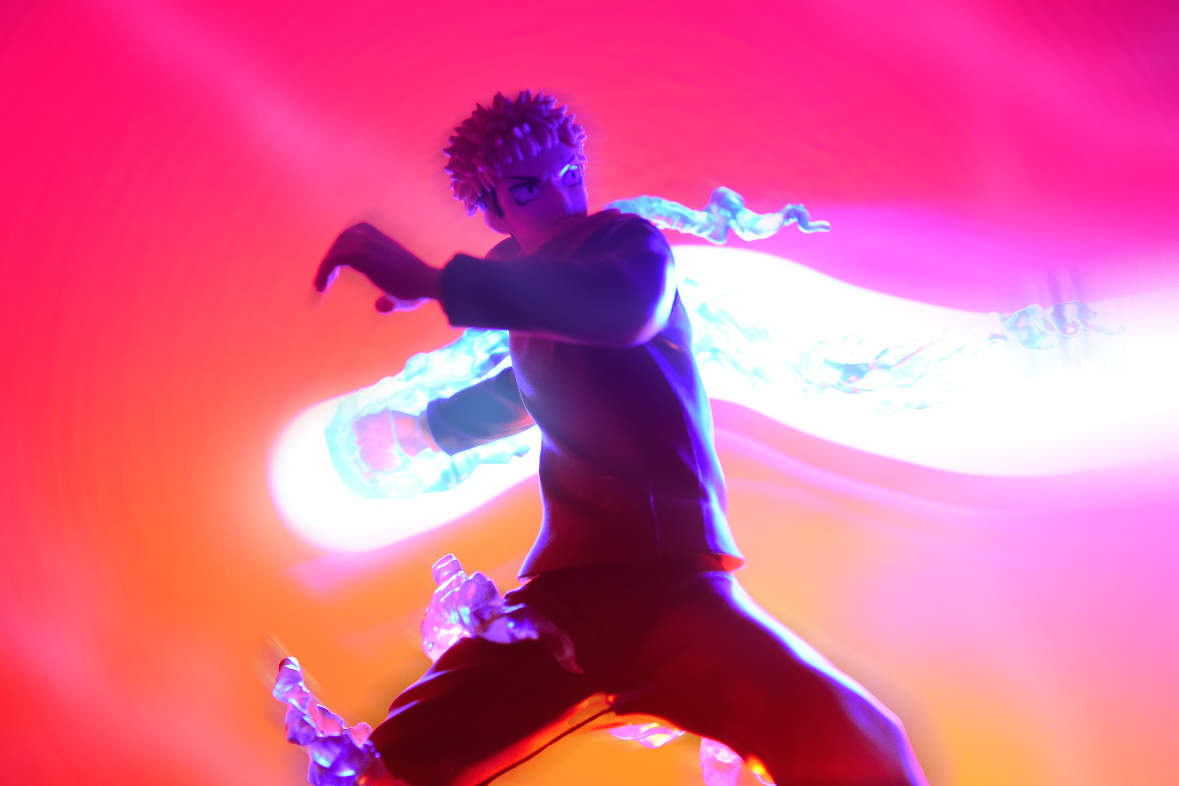 Yuji Itadori from "Jujutsu Kaisen"