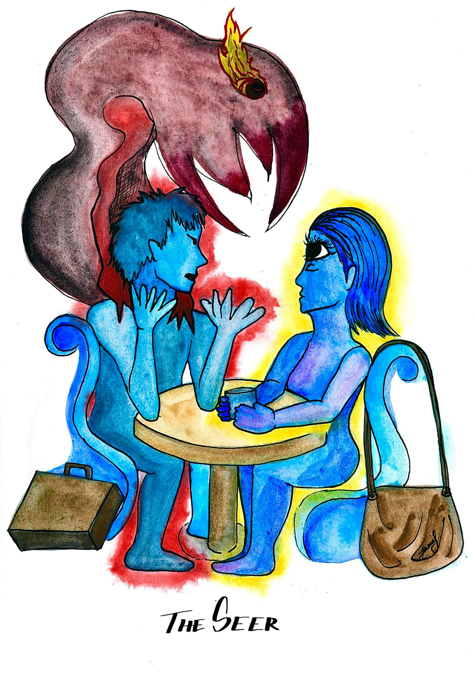 Thesis Illustration 8: The Seer 2025