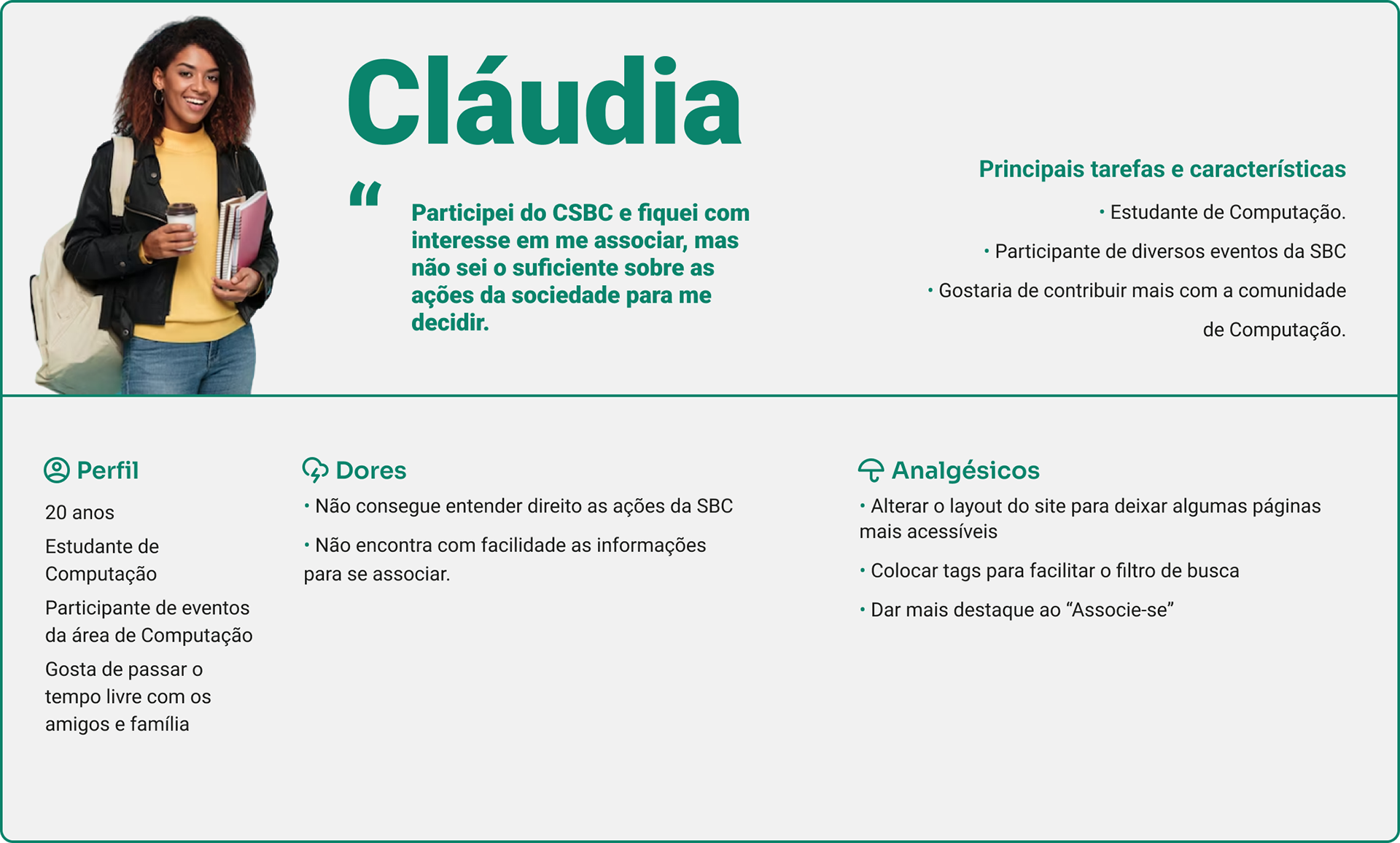 Persona - Cláudia