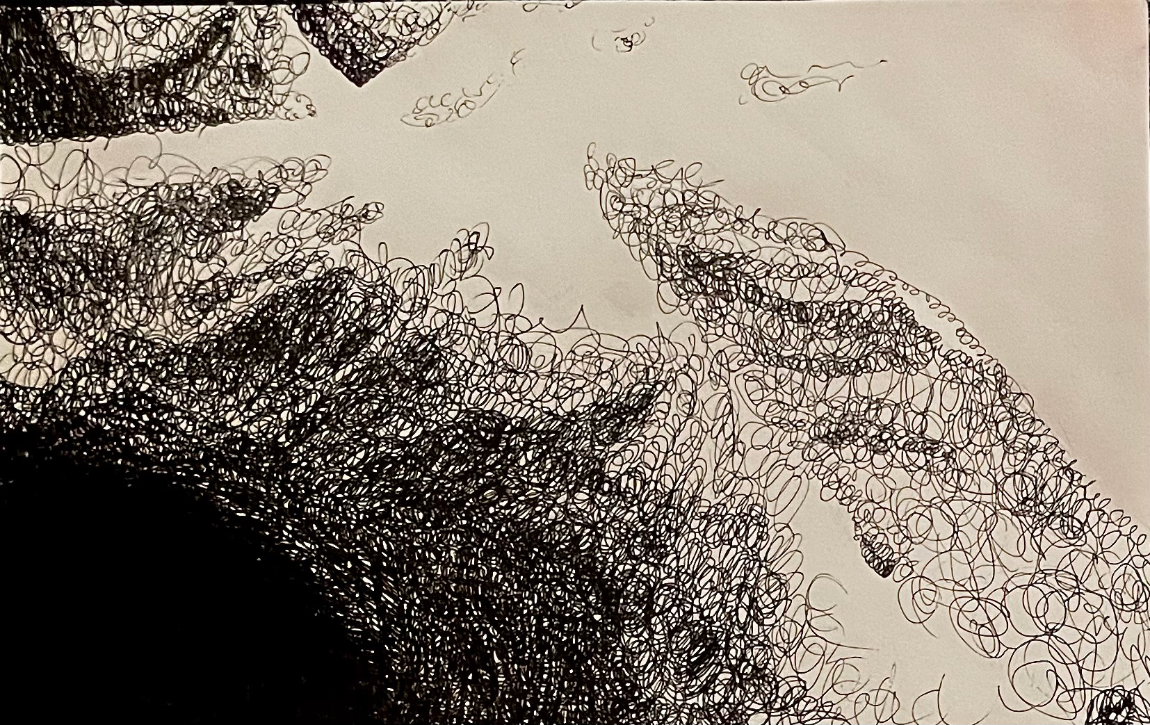 "here" ballpoint pen. 2023.