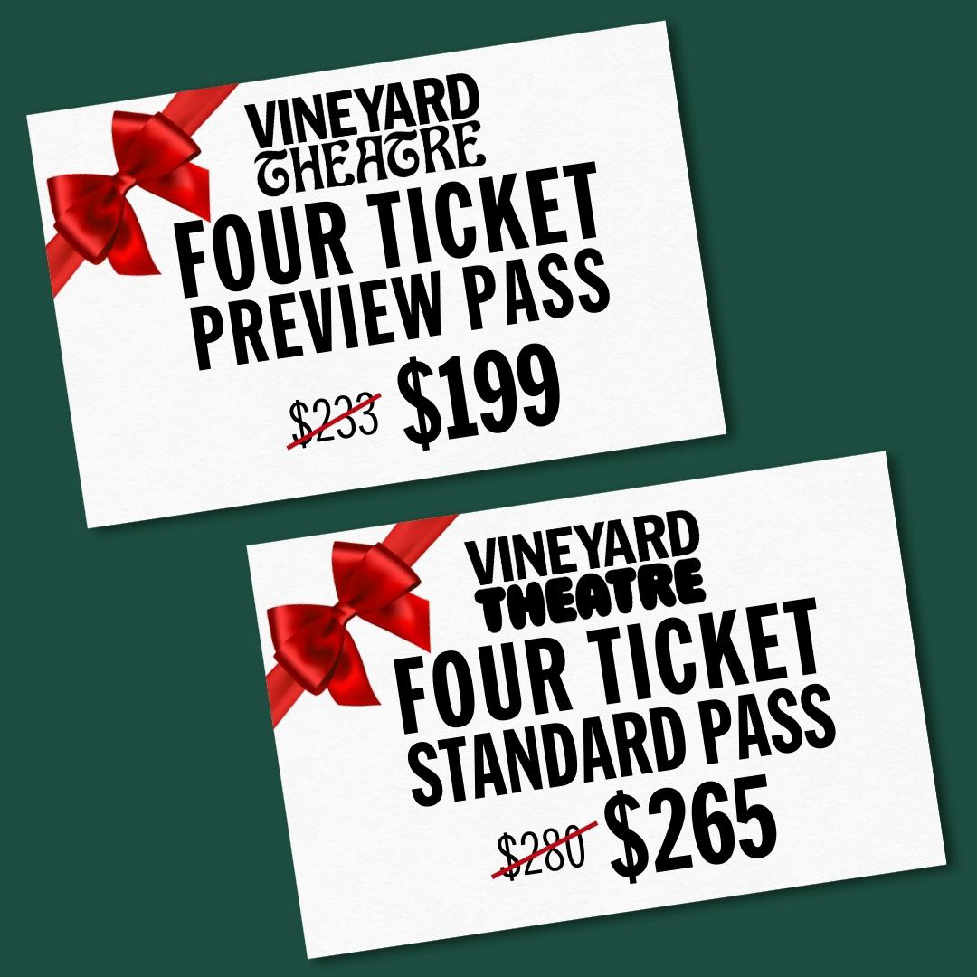 Vineyard Theatre Season Pass Holiday Social Post