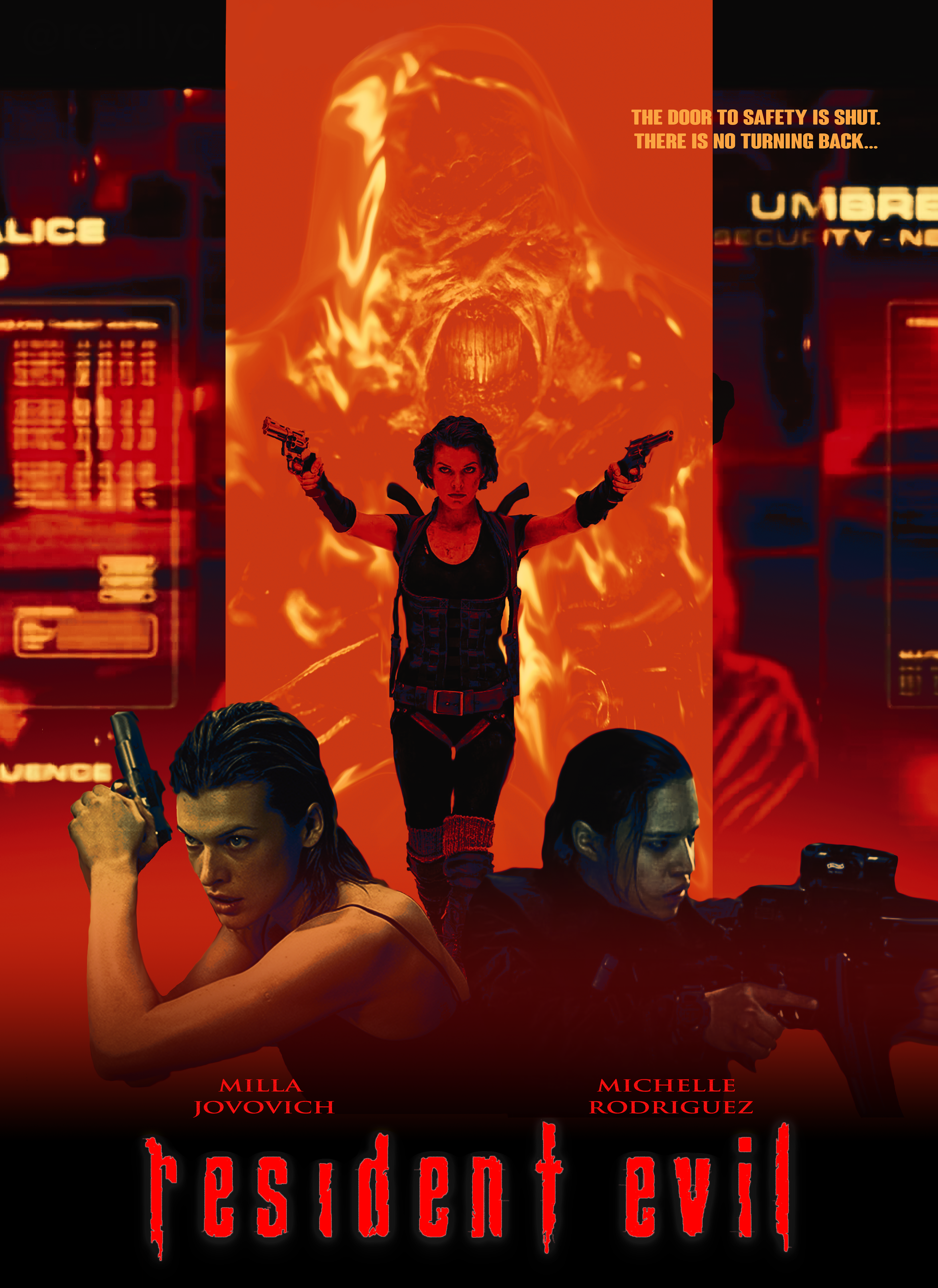 RE Movie Poster Design Concept