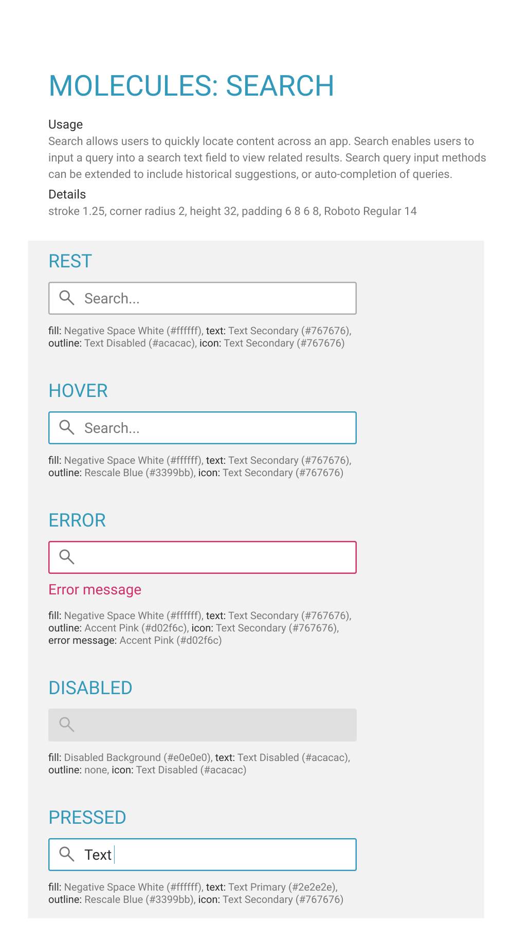 Search Documentation
