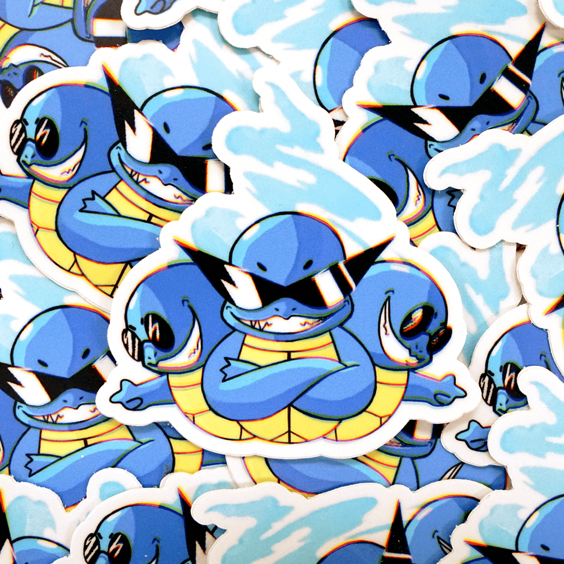 Squirtle Stickers