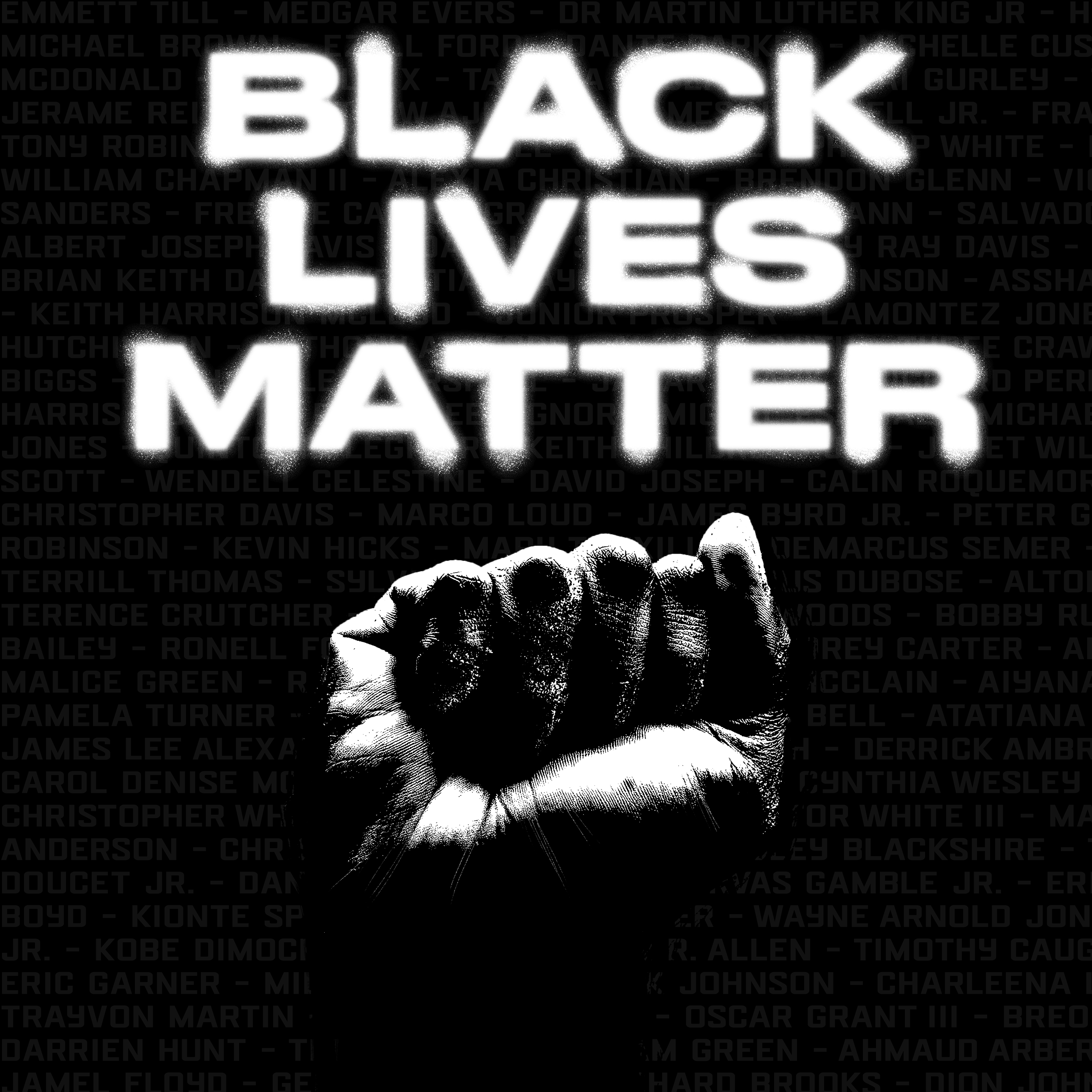 Black lives matter names