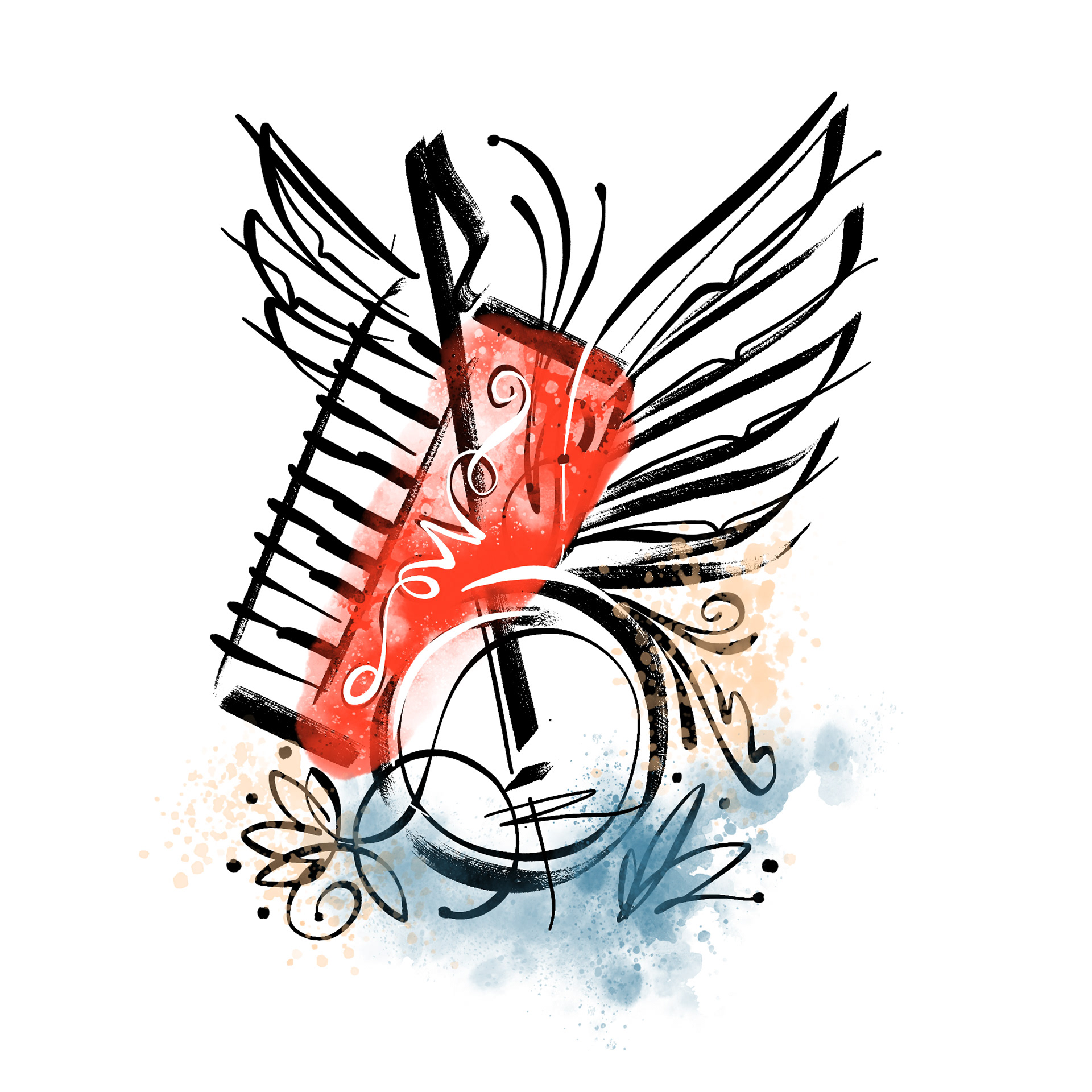 Wings series: Banjo and Accordion 