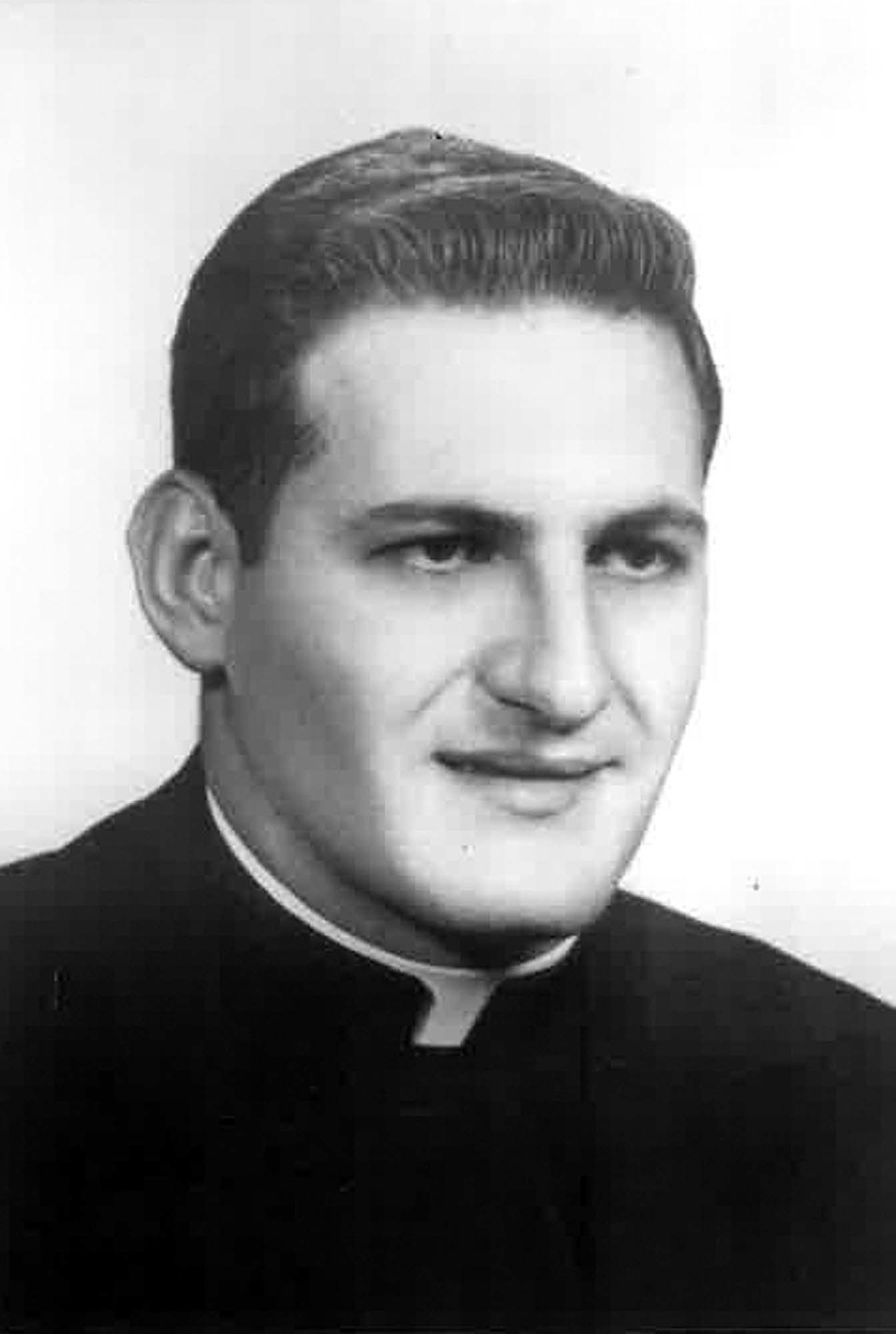 Father Fiorenza's Seminary and Priestly Ordination Portrait