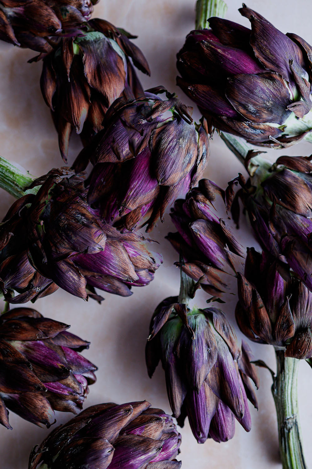 Artichokes Multiple Exposure