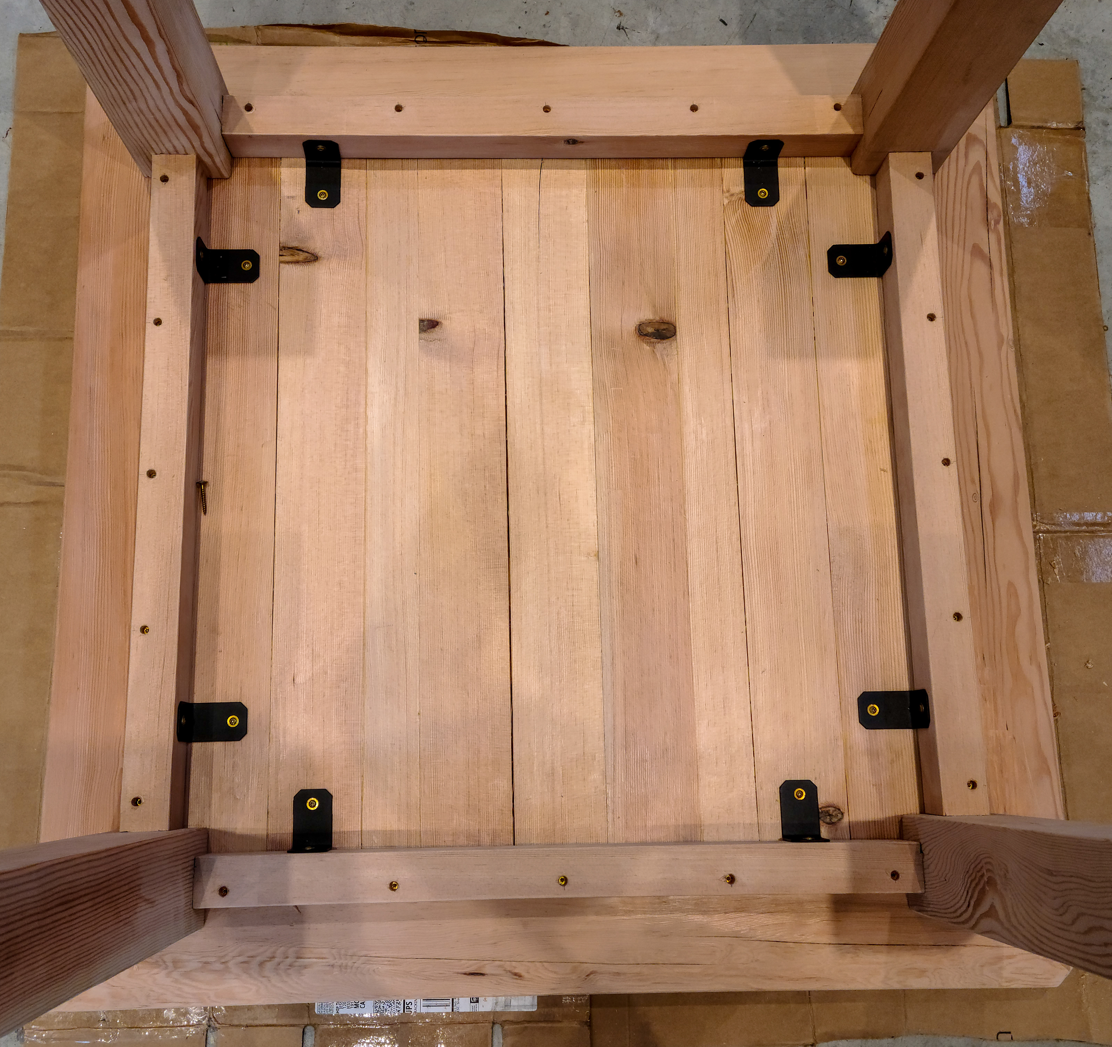 Underside of Tabletop