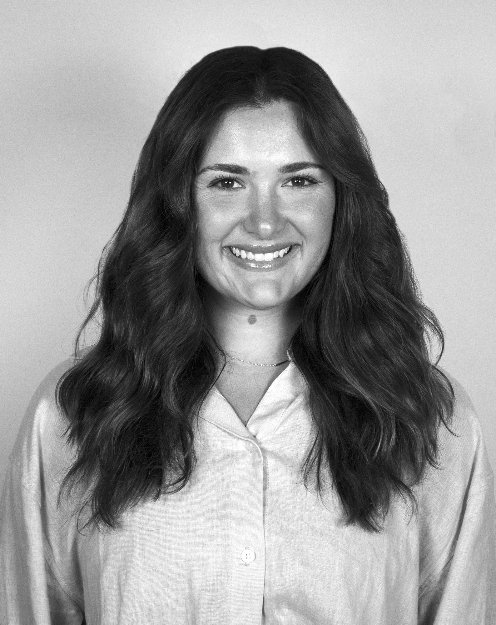 DALLAS, TEXAS July, 10, 2025 Maddie O'Callaghan, an Advertising Account Executive for D Magazine, poses for her updated company headshot on July 10, 2025. Photo/ Natalie VanDerWal