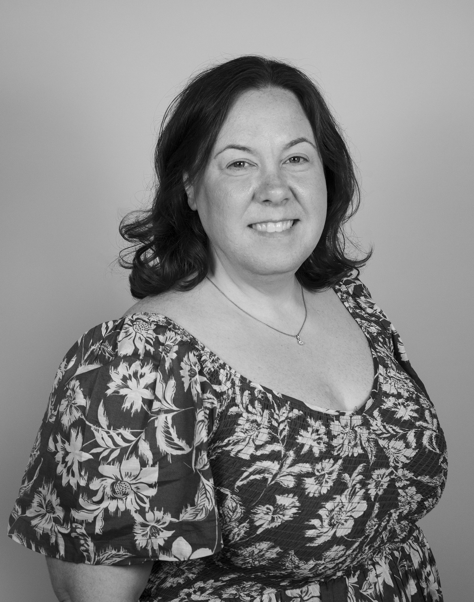 DALLAS, TEXAS July 10, 2025 Andrea Mooney, D Magazine's VP of Audience, poses for her first professional company headshot with D Magazine on July 10, 2025. Photo/ Natalie VanDerWal