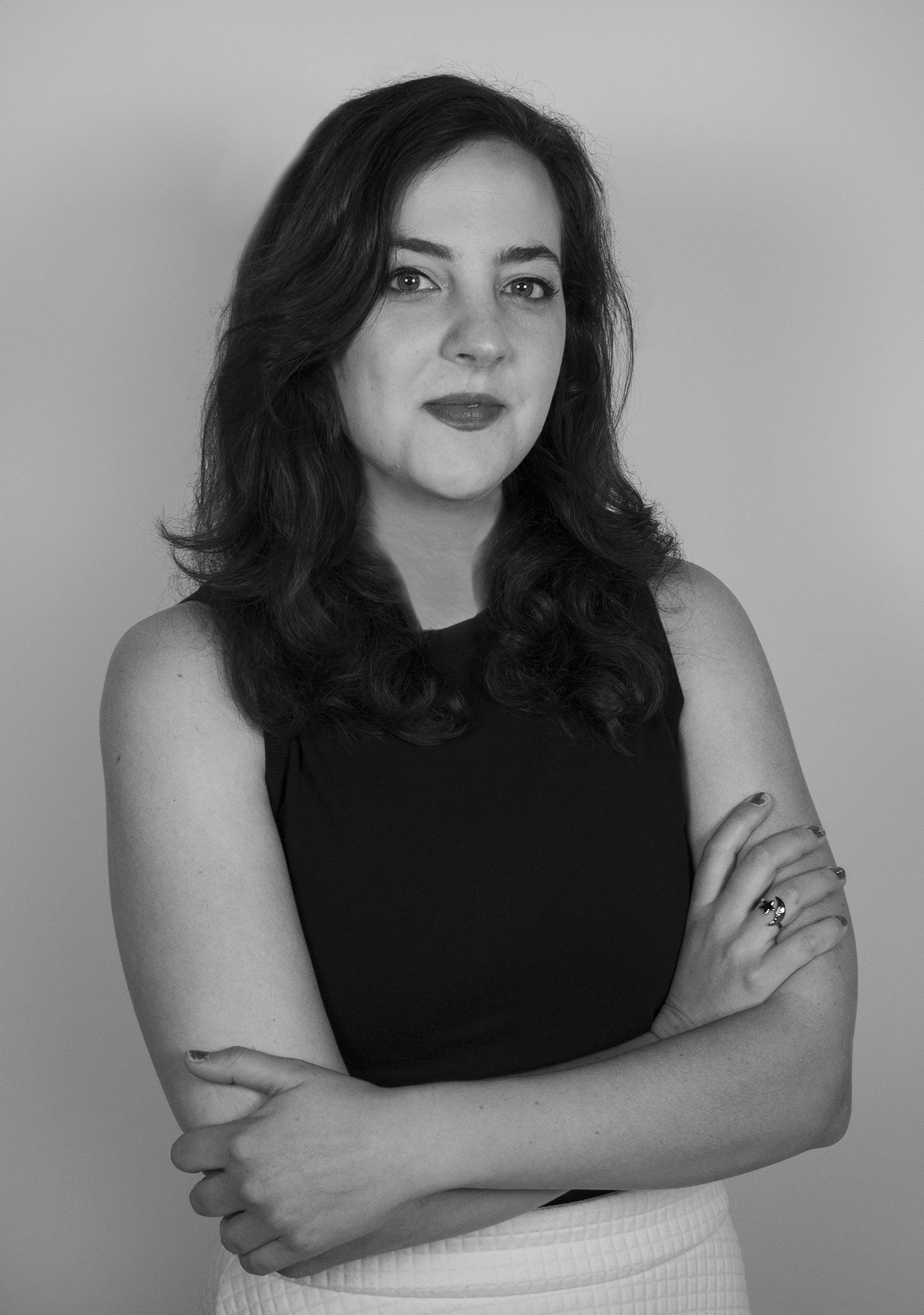 DALLAS, TEXAS July 10, 2025 Audrey Henvey, former Associate Editor for D Magazine's D CEO, poses for her first professional company headshot on July 10, 2025. Photo/ Natalie VanDerWal