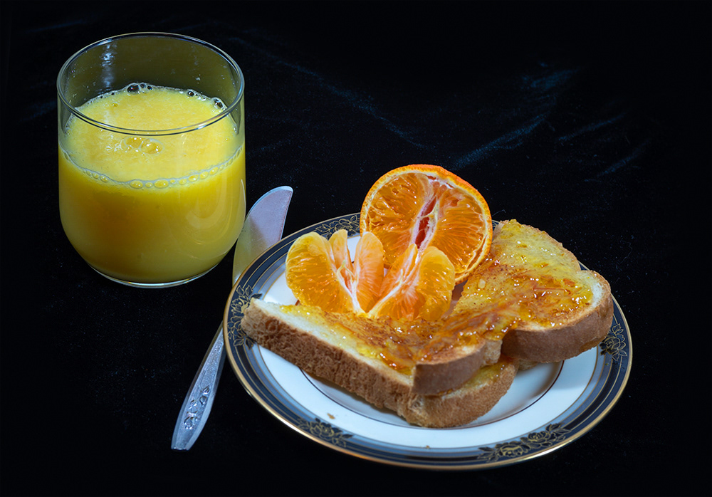 Toast a la Marmalade d'Orange
