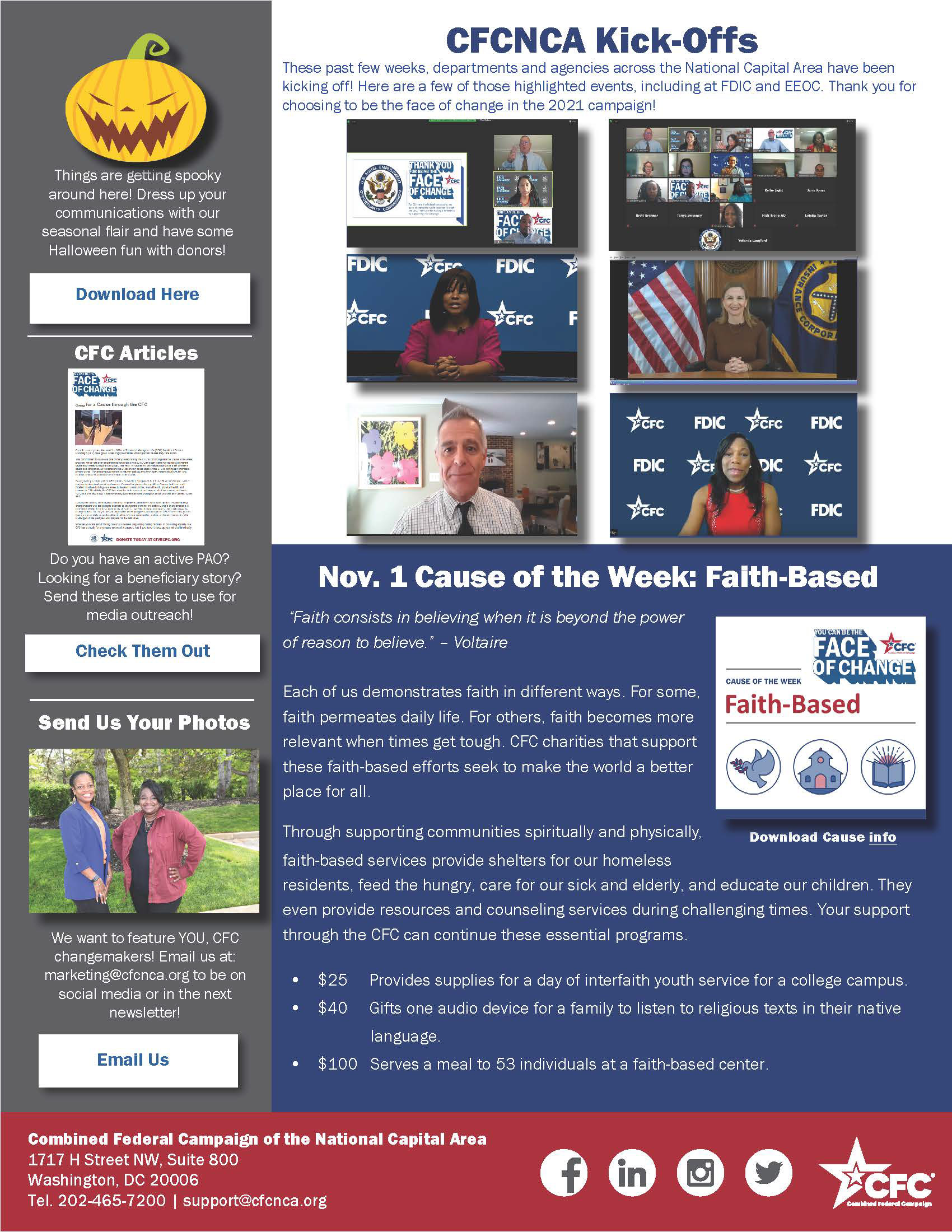 CFC October Newsletter 2