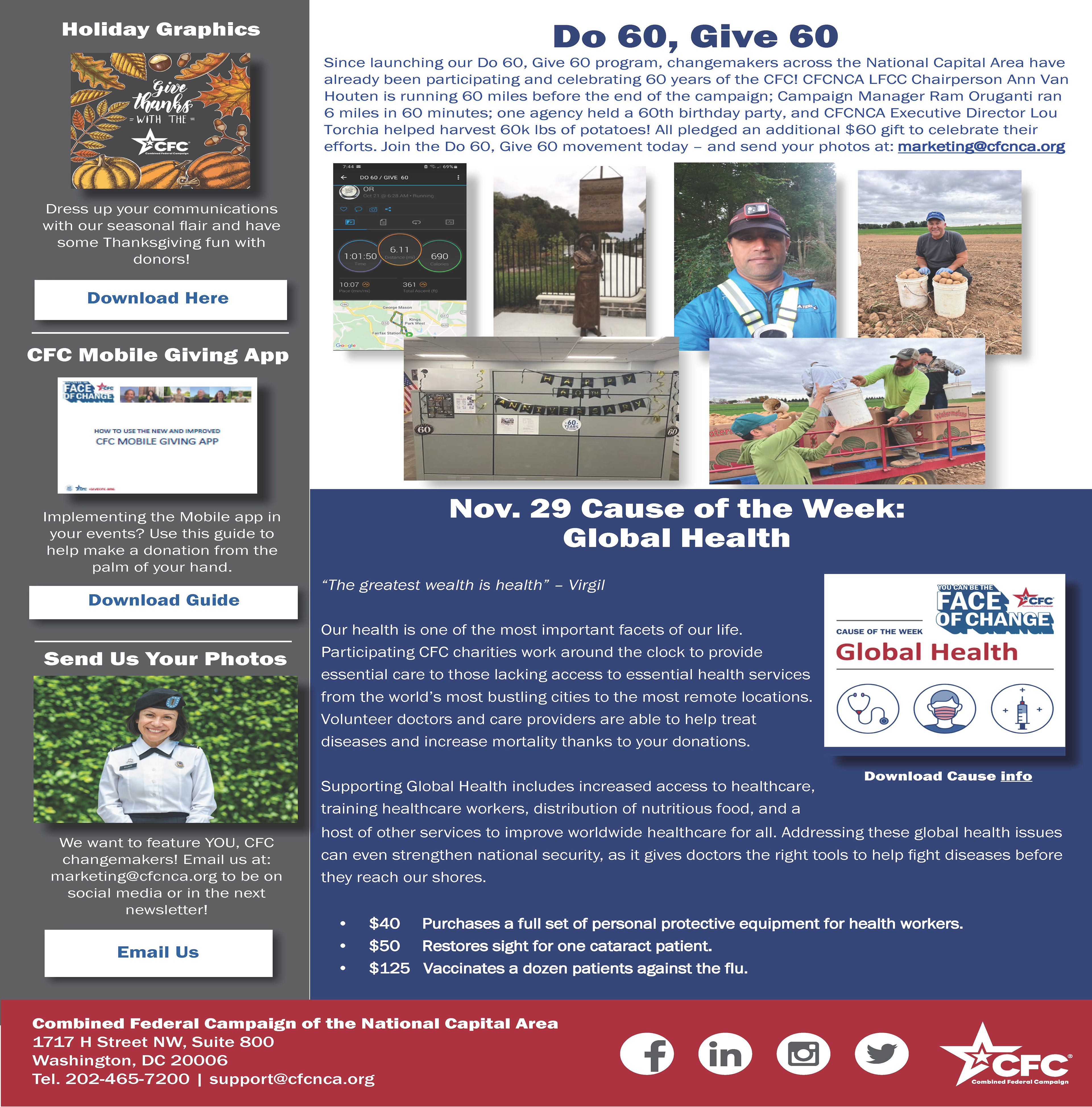 CFC Novermber Newsletter 2