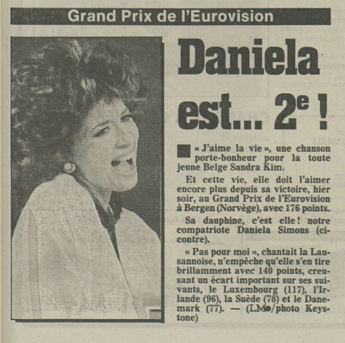 Le Matin 4 mai 1986