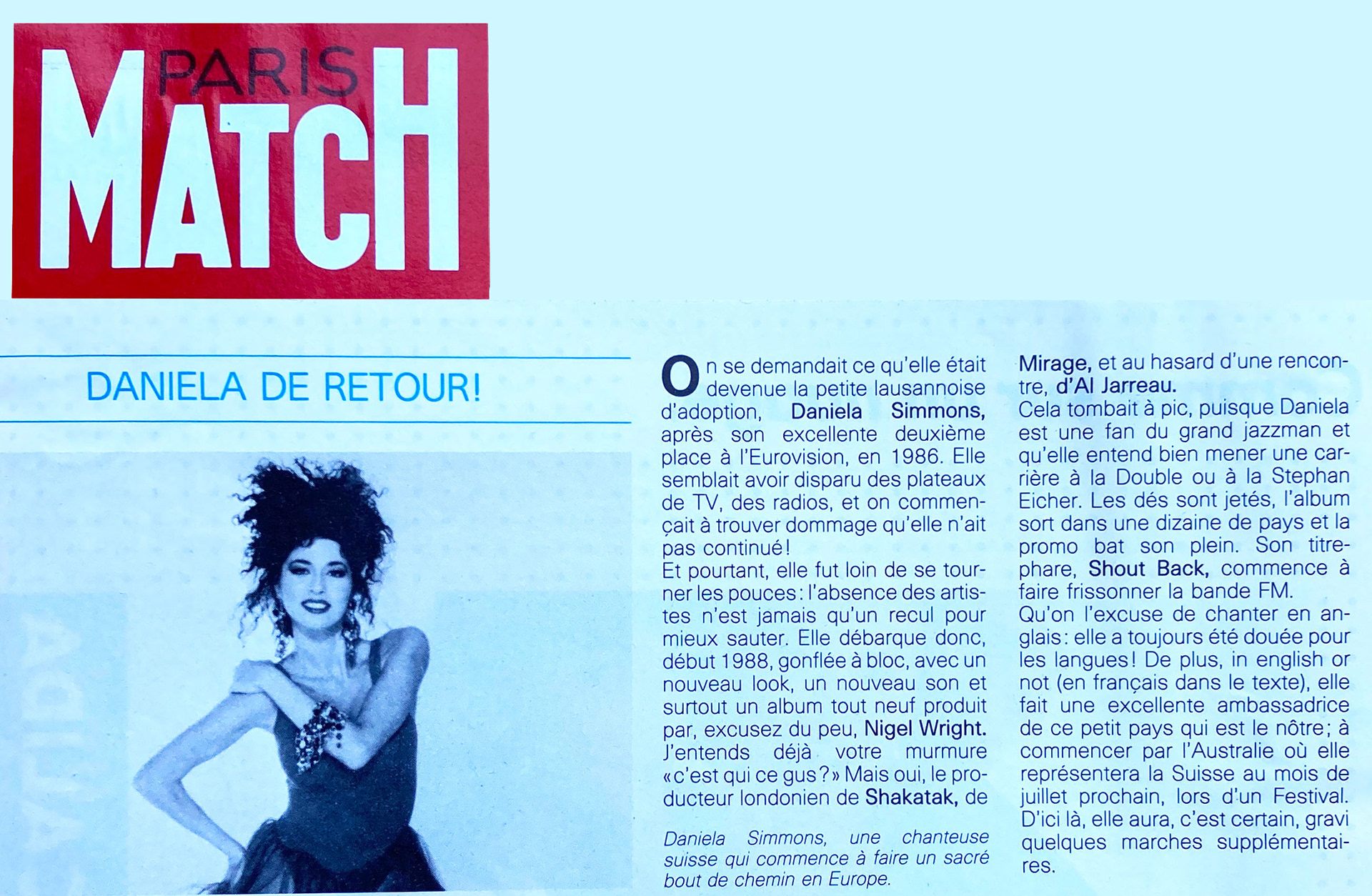 Paris-Match 1989