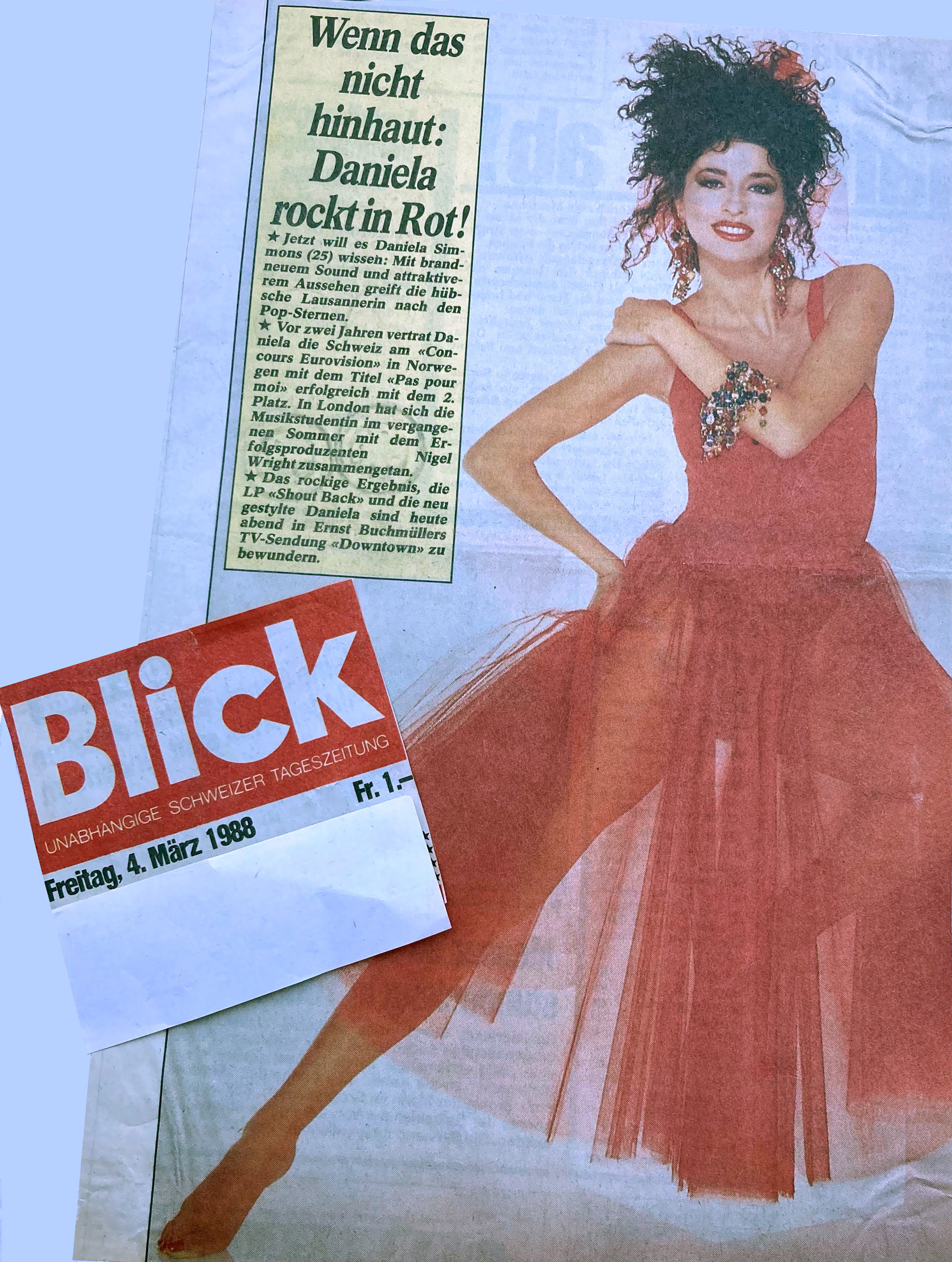 Blick 4 mars 1988