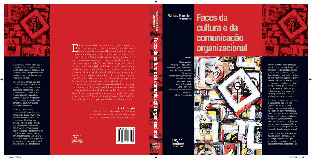 Livro "Faces da cultura e da comunicação organizacional"