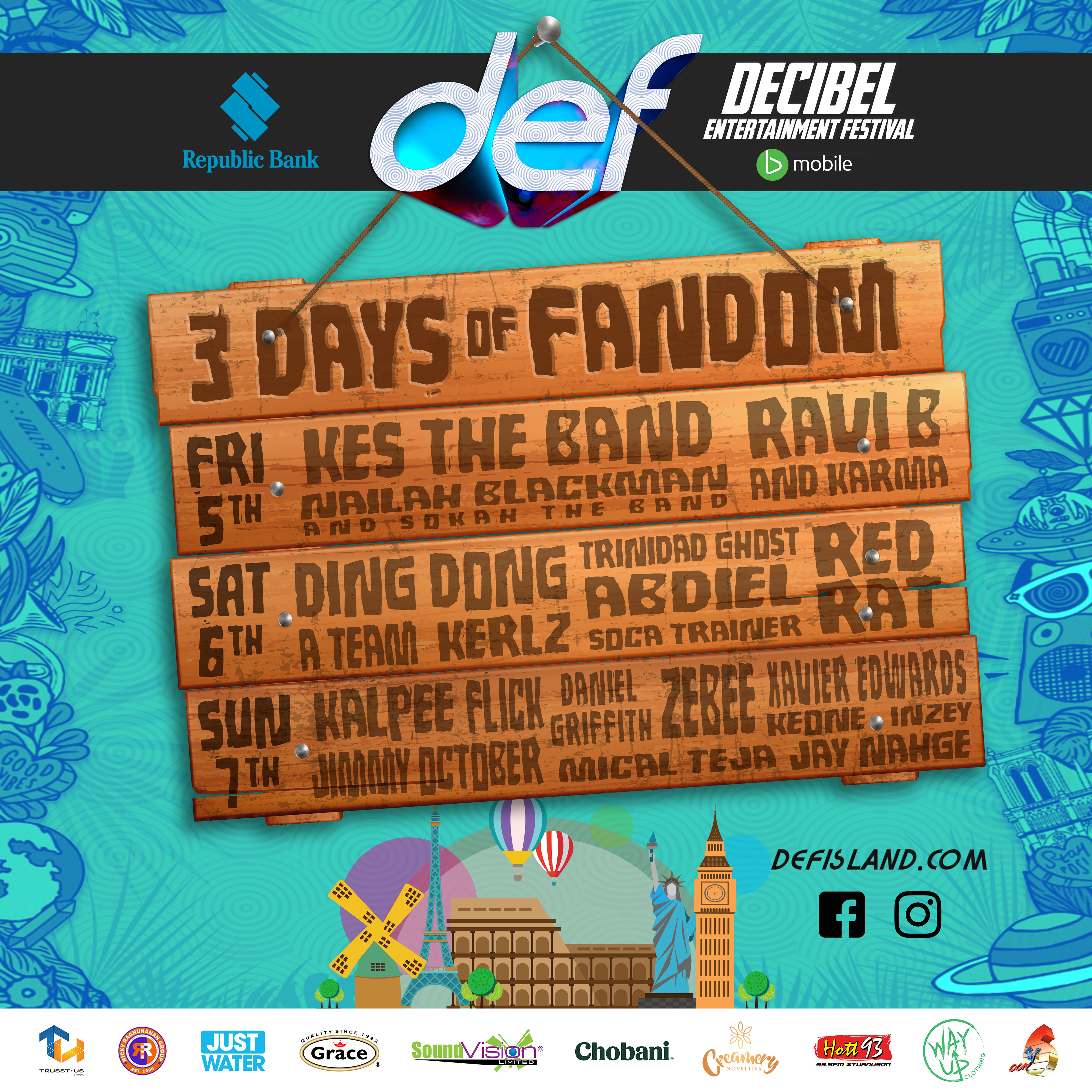 Music Artiste Schedule | Design & Production