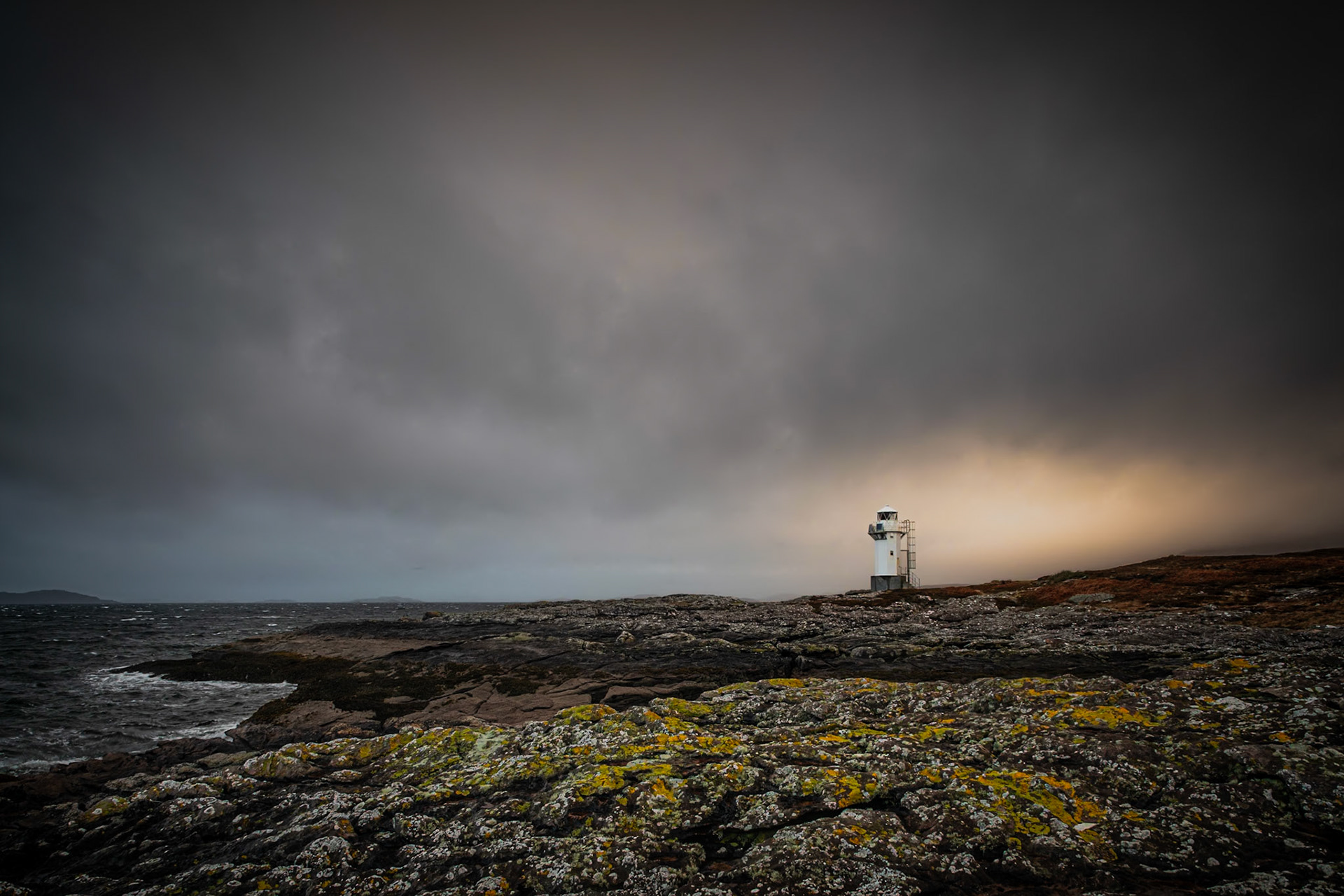 Small But Moody Rhue Lighthouse