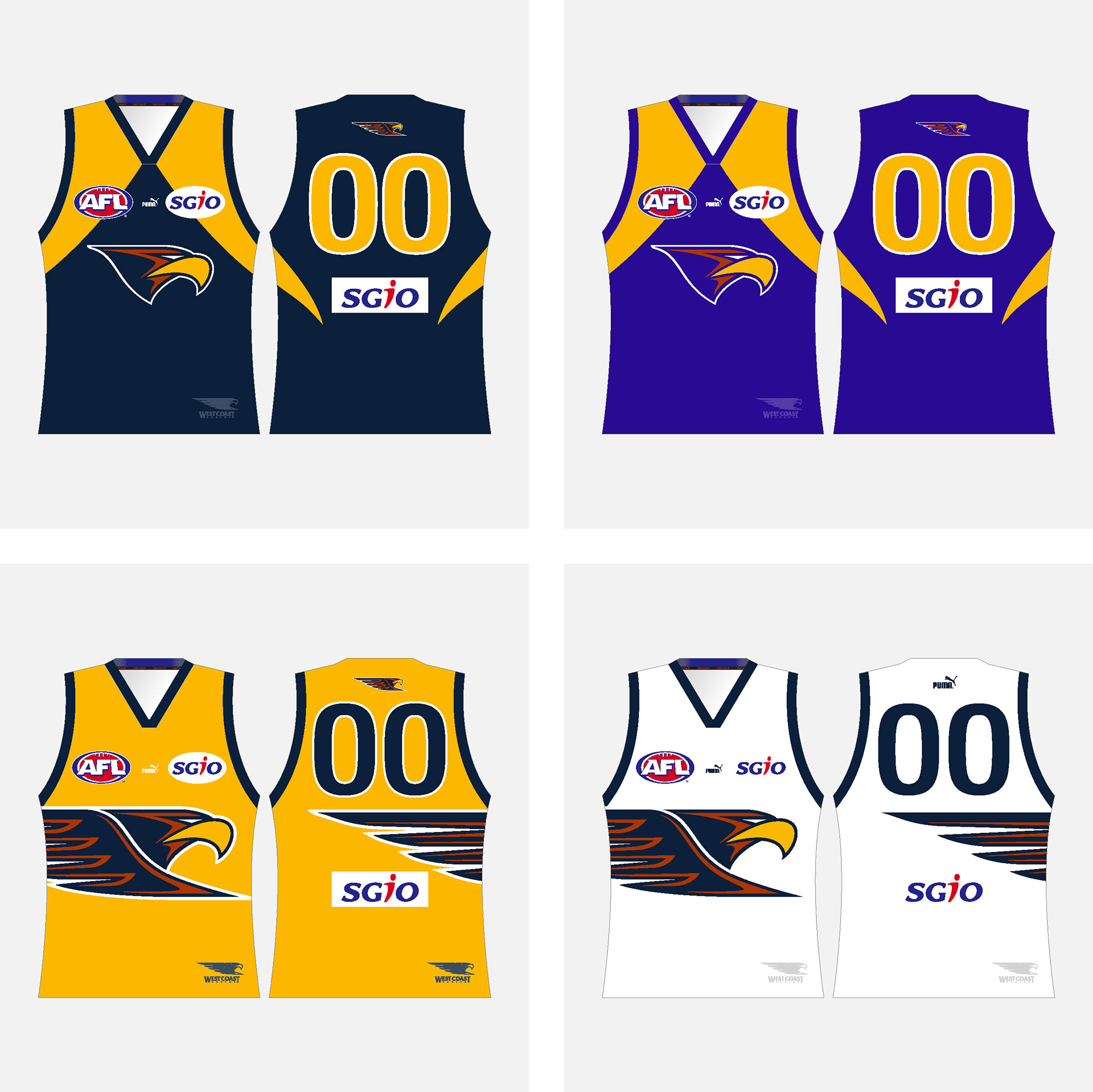 West Coast Eagles Brand