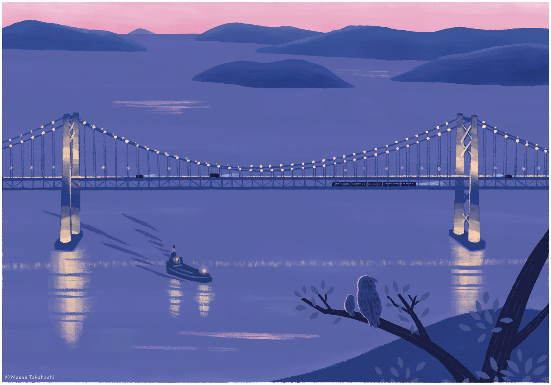 瀬戸大橋 ／ Seto Ohashi Bridge