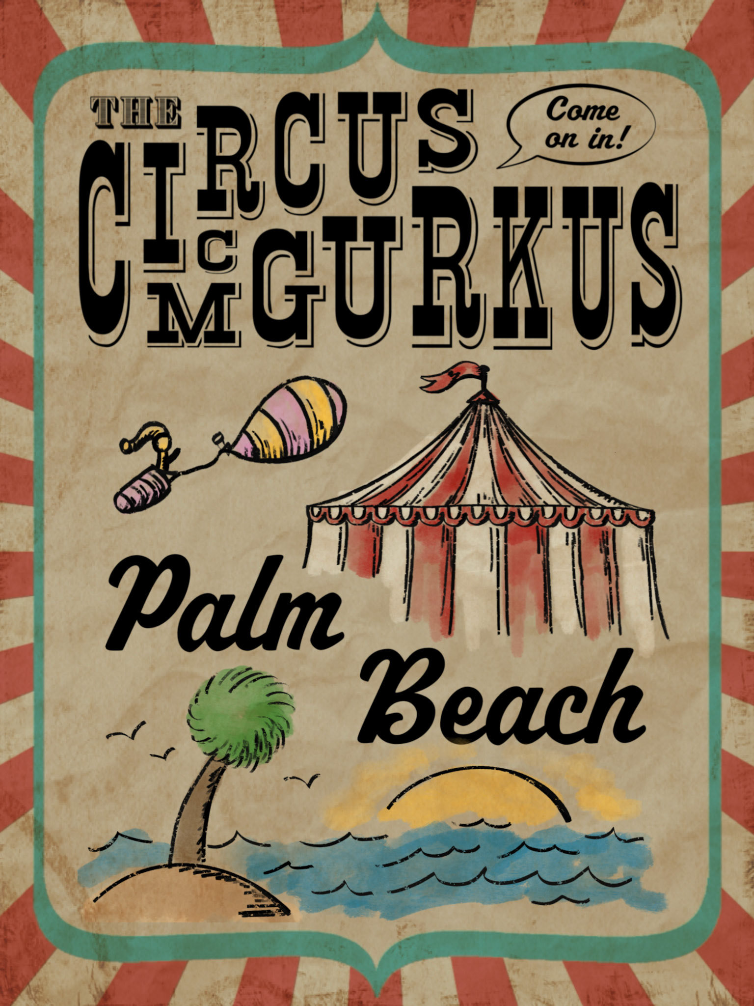A poster for the Circus