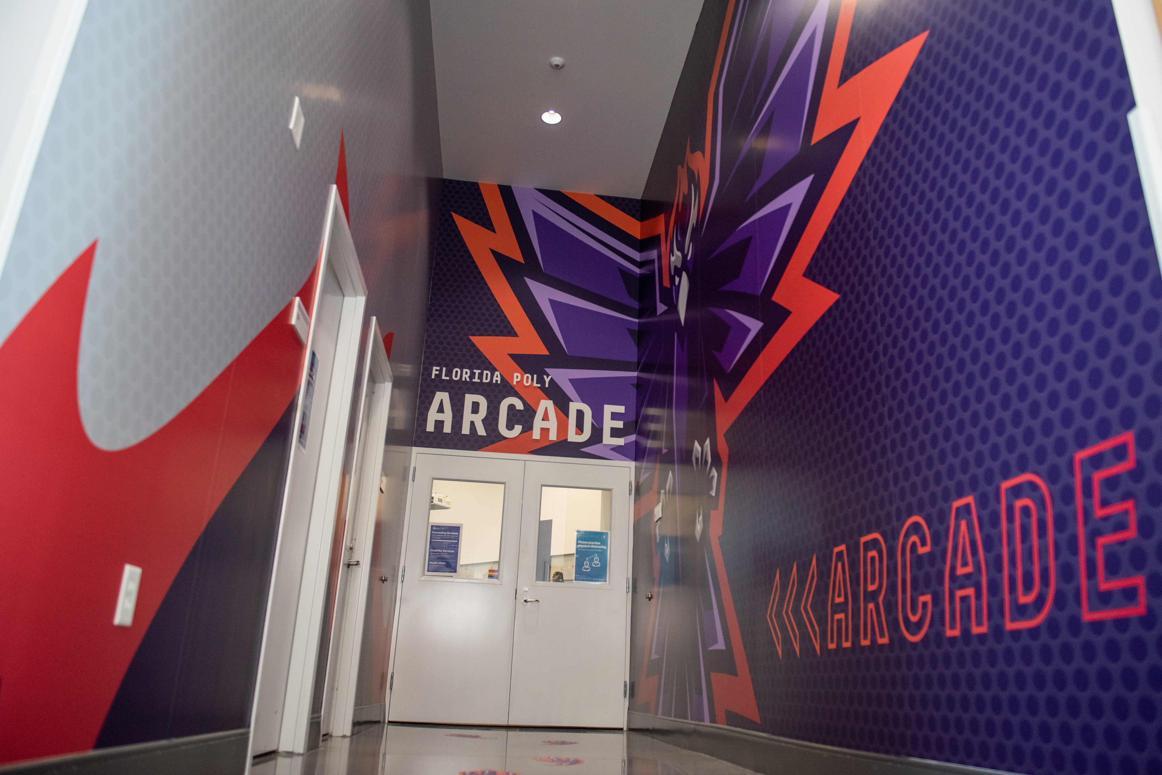 Arcade hallway
