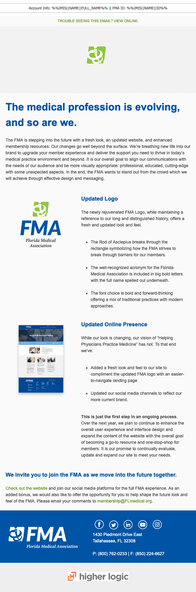 Email Announcement