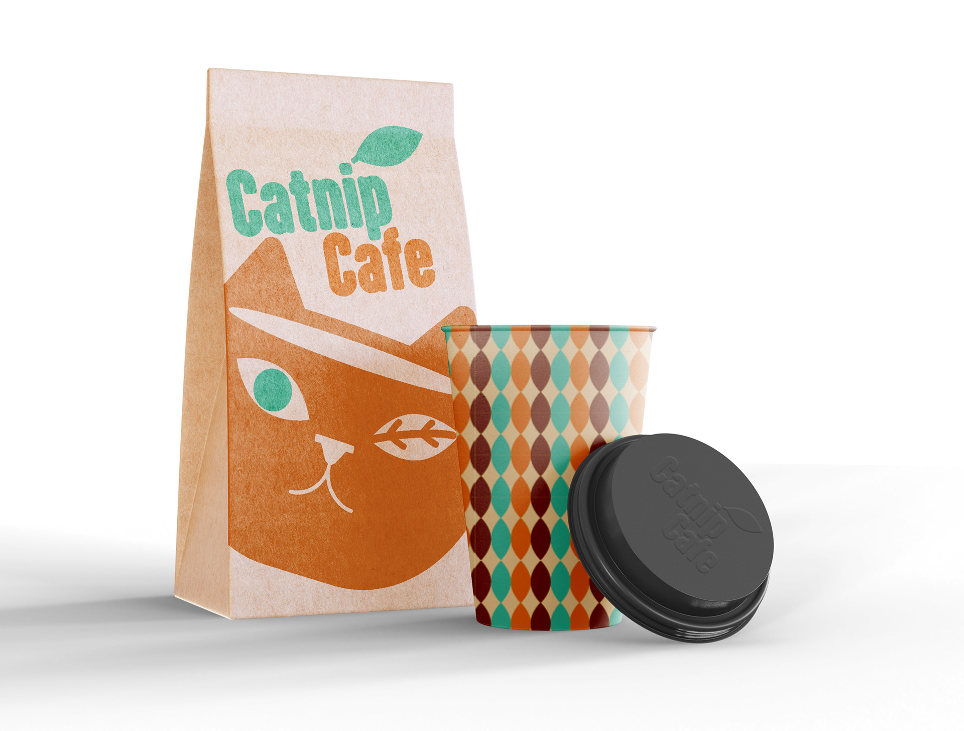Takeout Bag and To-Go Cup