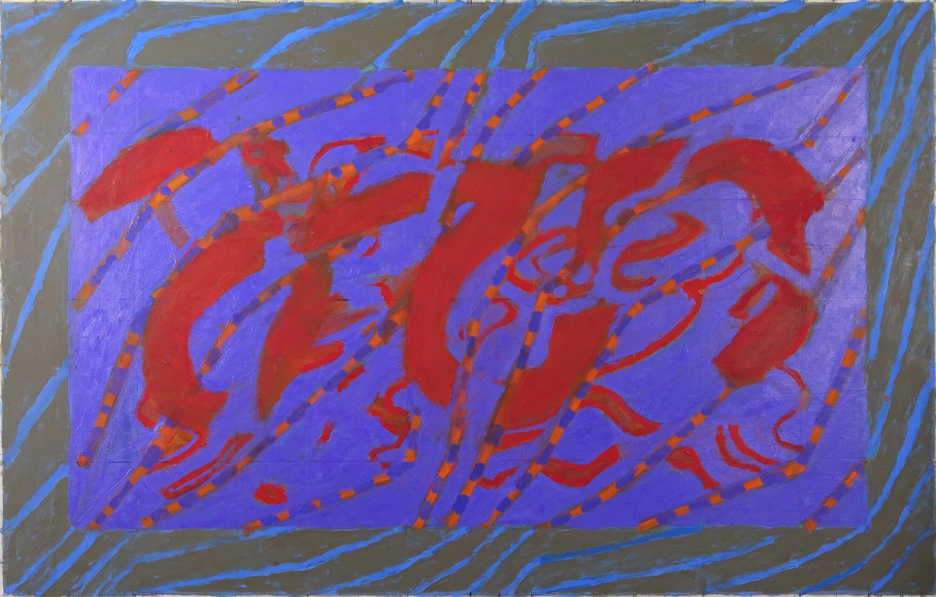 Untitled 7 | 18X28 | June 2018 | oil on cardboard