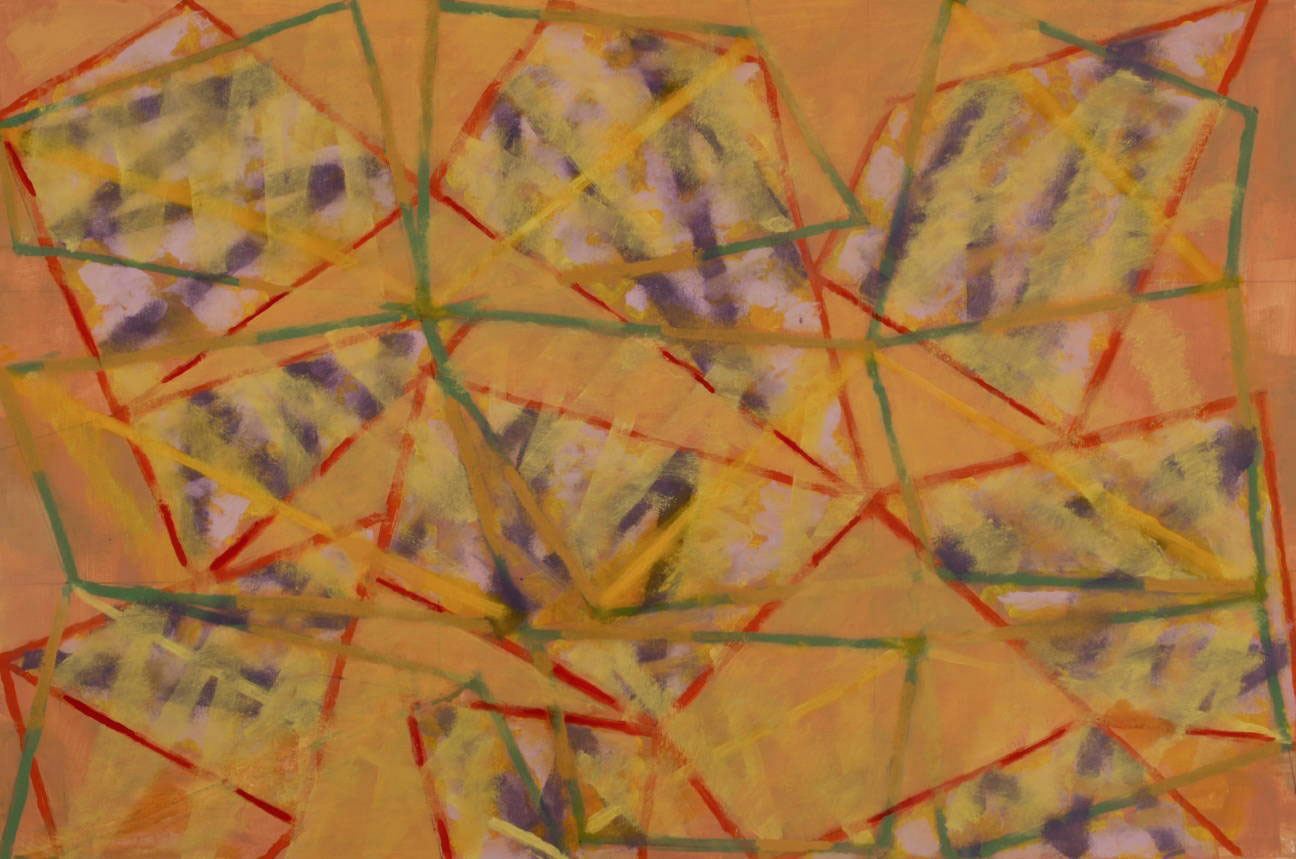 SelfScape 7 | 27x18 | September 2014 | oil on cardboard