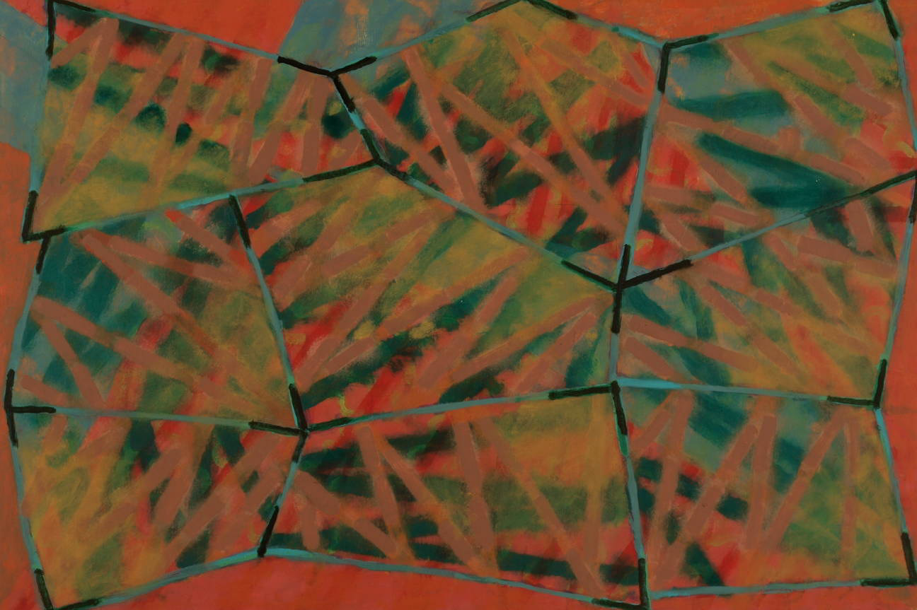 SelfScape 8 | 27x18 | September 2014 | oil on cardboard 