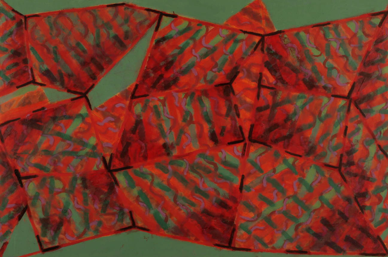 SelfScape 10 | 27x18 | October 2014 | oil on cardboard