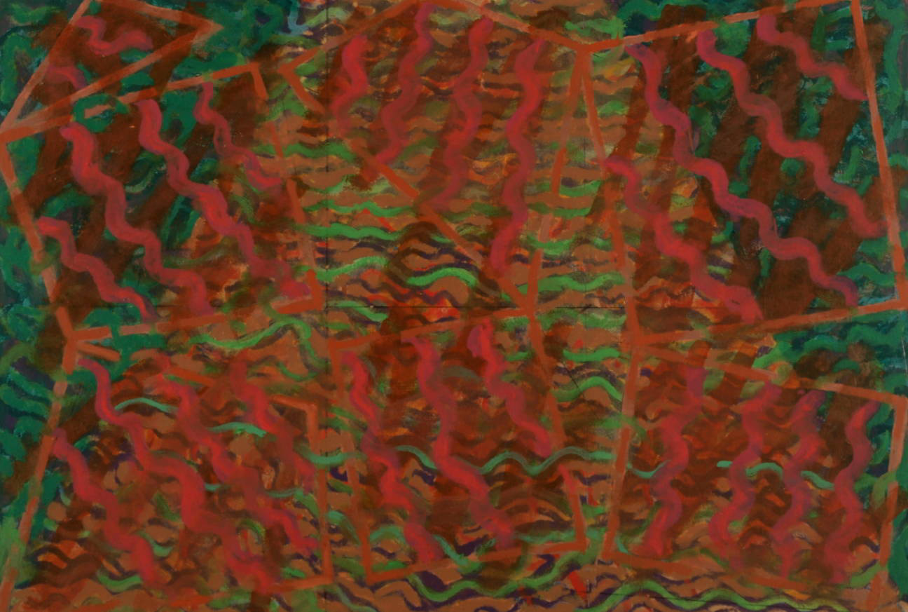 SelfScape 11 | 23.5x16 | October 2014 | oil on cardboard