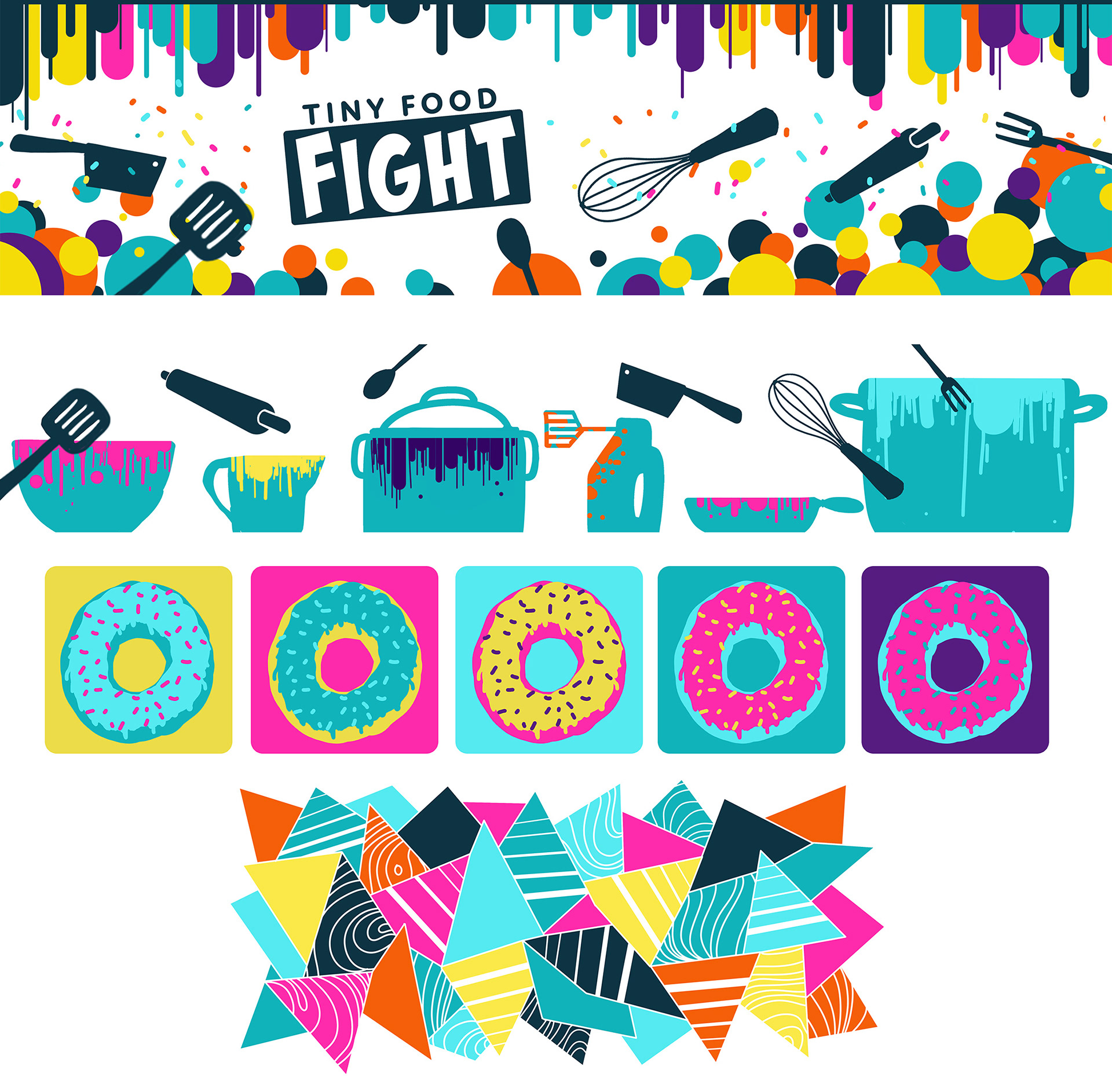 food fight clipart