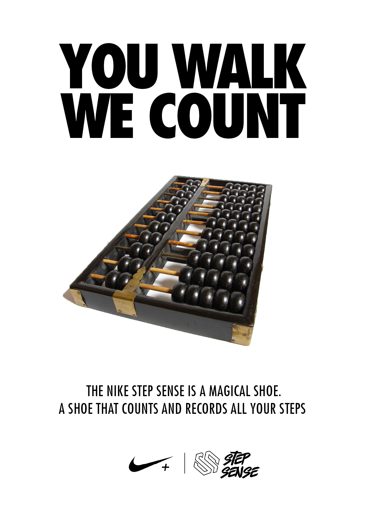 Nike Step Sense poster