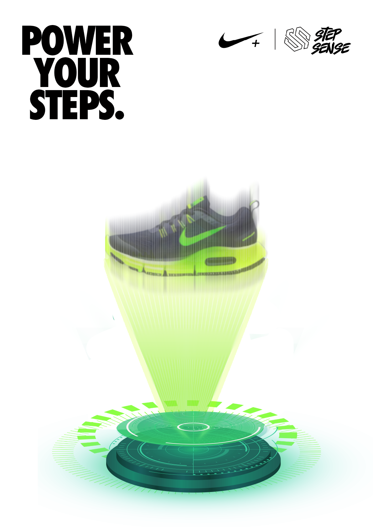 Nike Step Sense poster