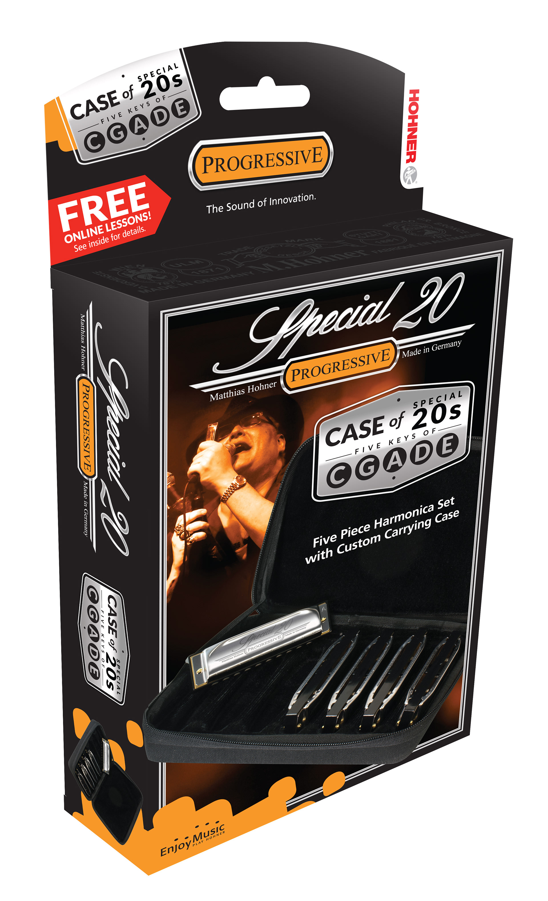 Hohner Special 20 Pro Pack 5-piece Harmonica Set