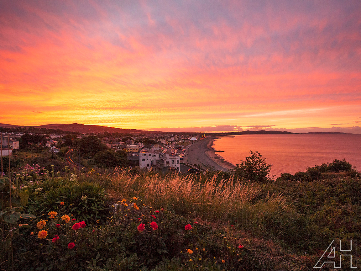 Bray Fiery Sunset