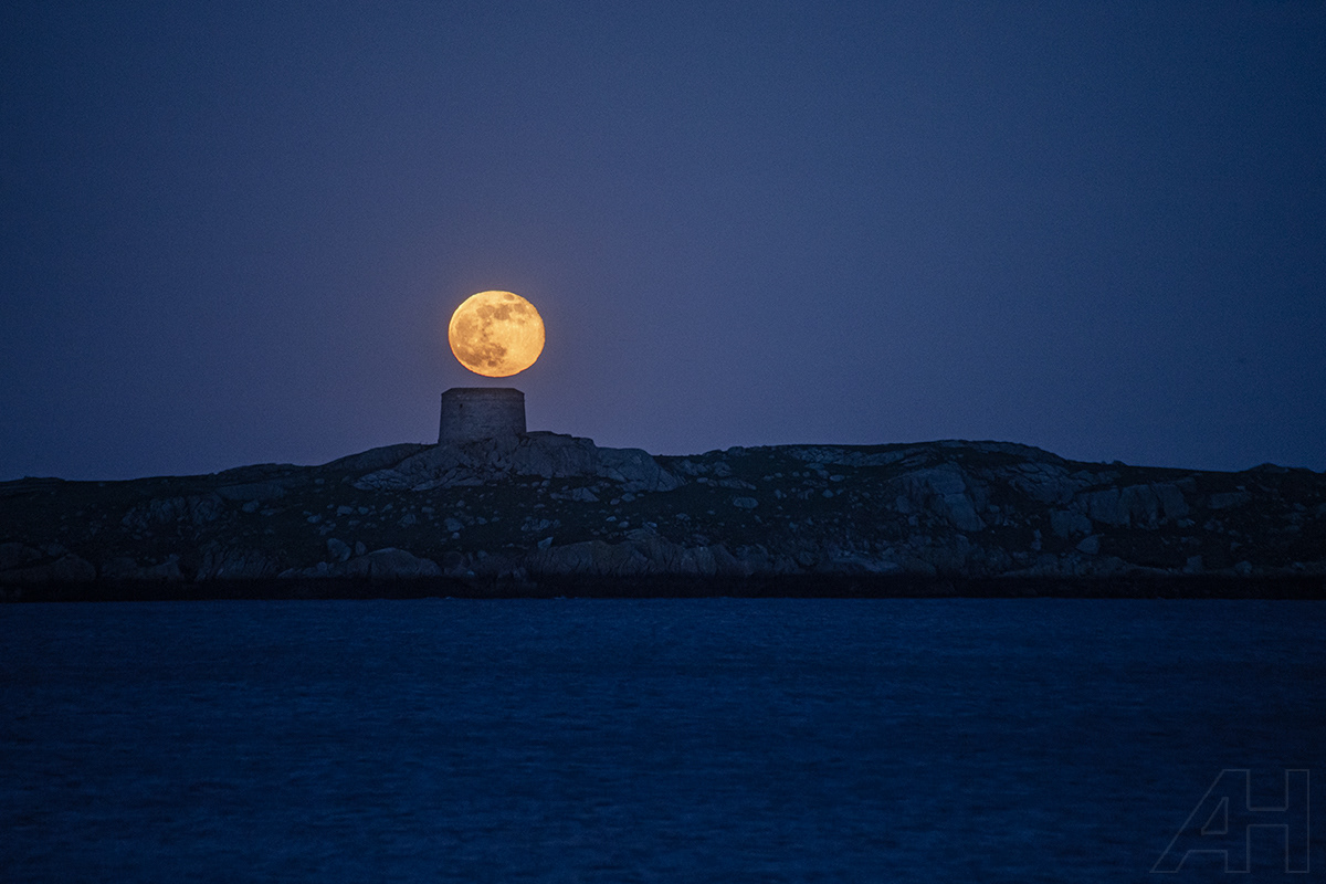 Dalkey Island Full Moon - 2