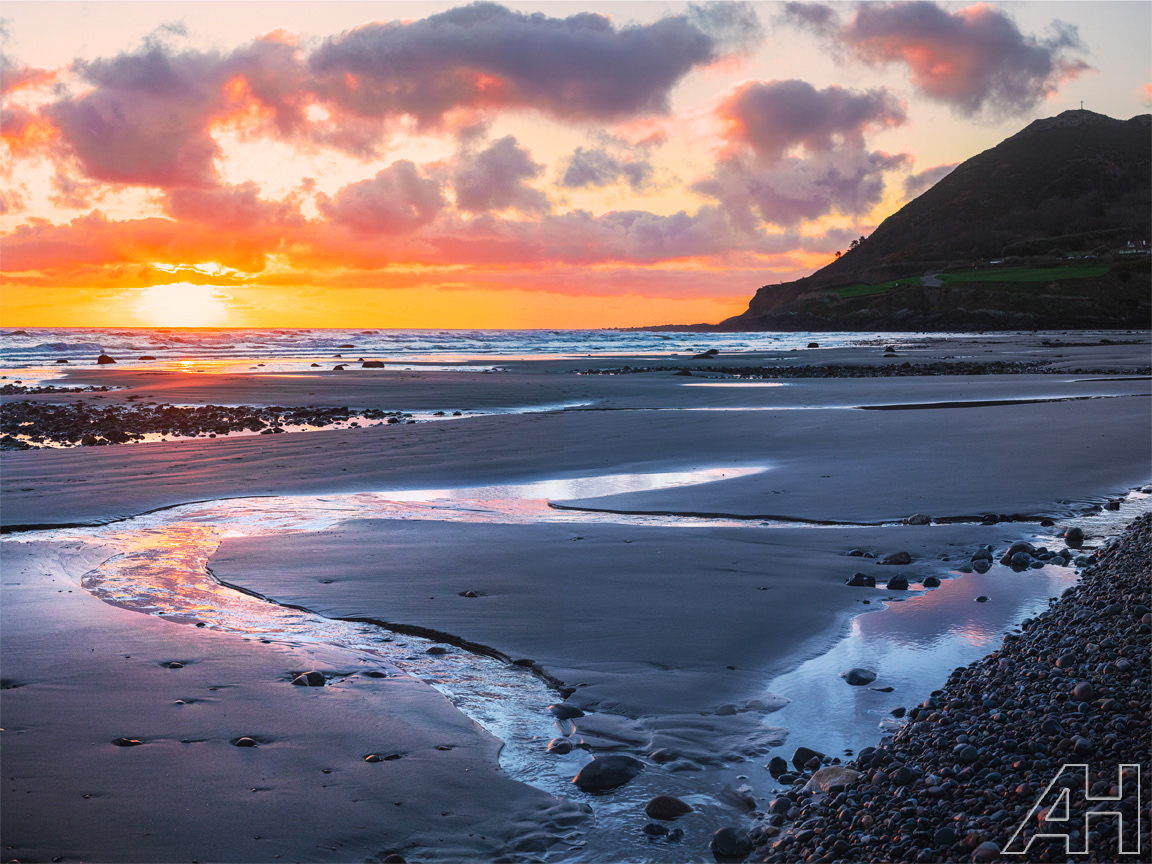 Bray Low Tide Sunrise
