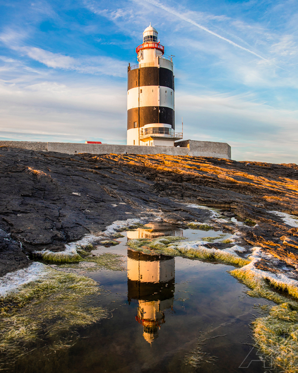 Hook Lighthouse Reflection