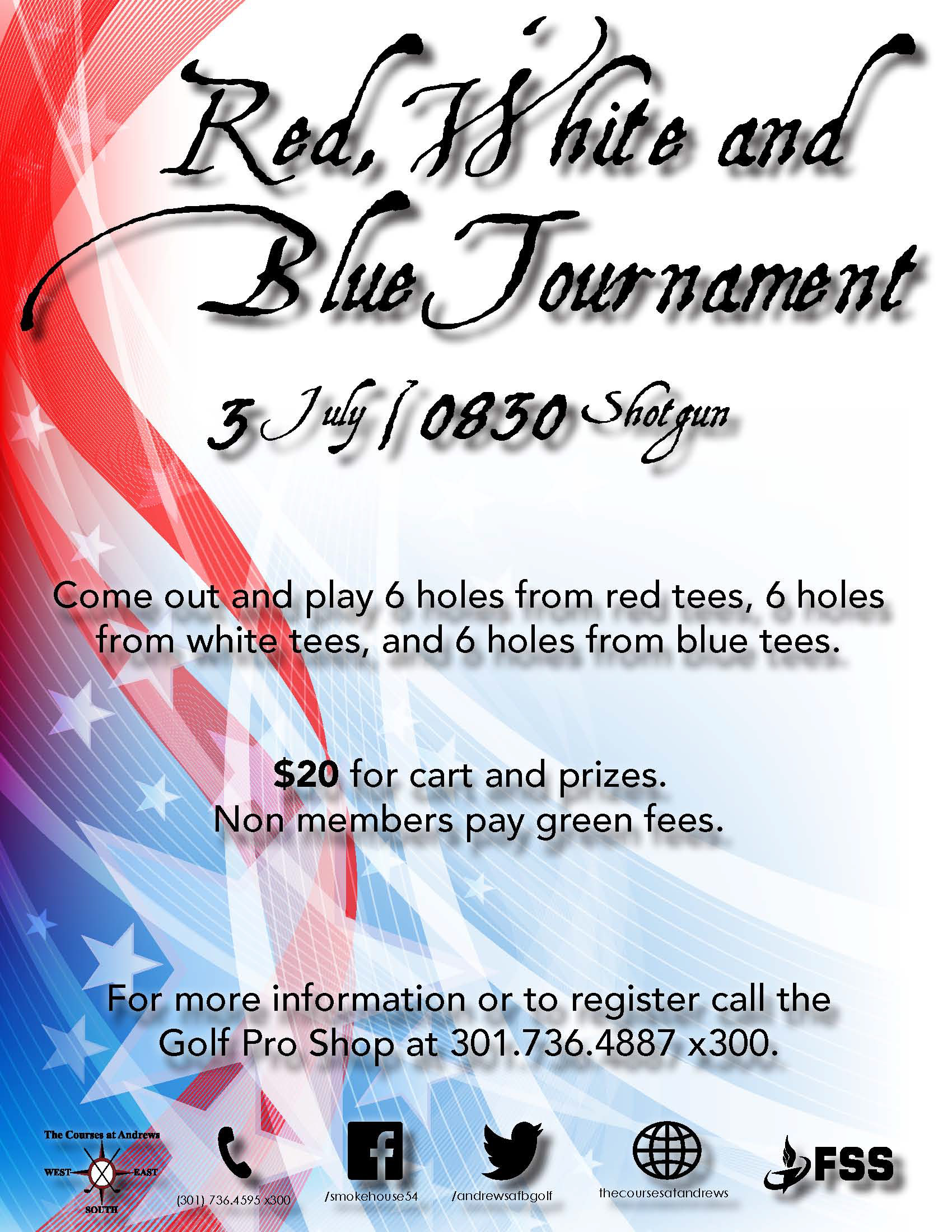 Red, White and Blue Tournament
