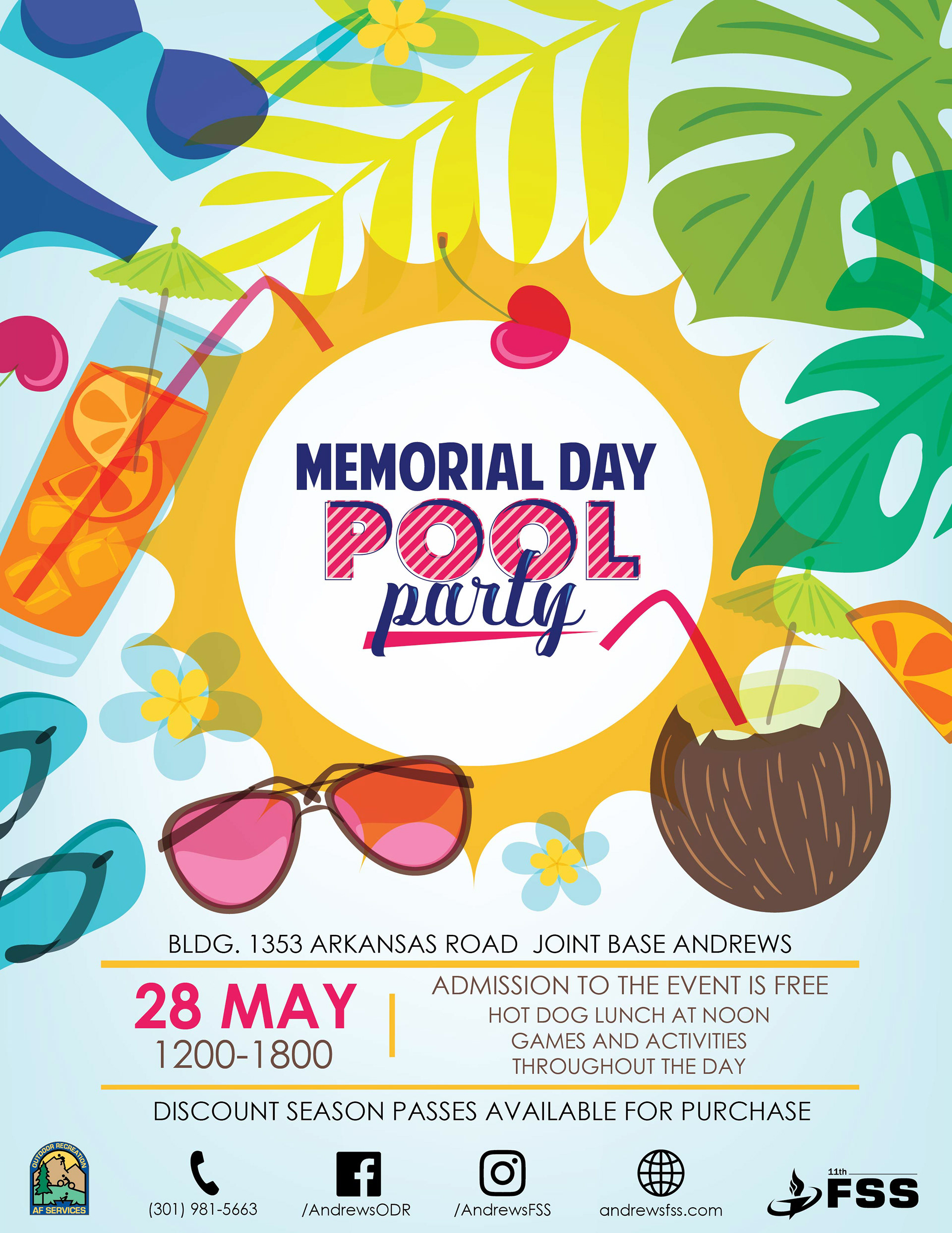 JBA Memorial Day Pool Party