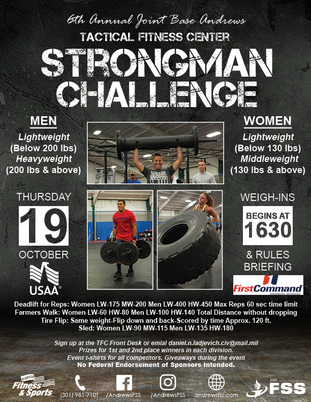 Fitness Center Strongman Challenge (2019)